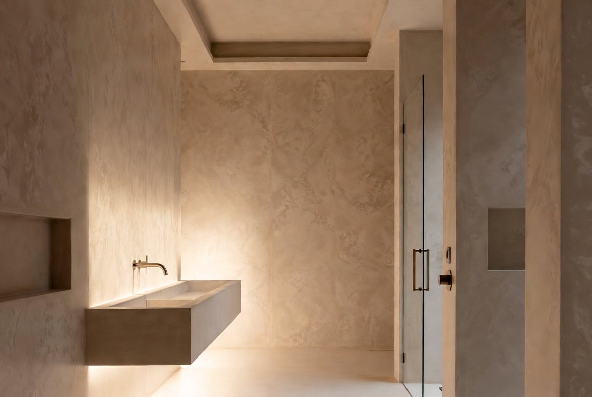 Sintered Stone Bathroom Design Trends 2026: From Vanity to Full Wet Areas
