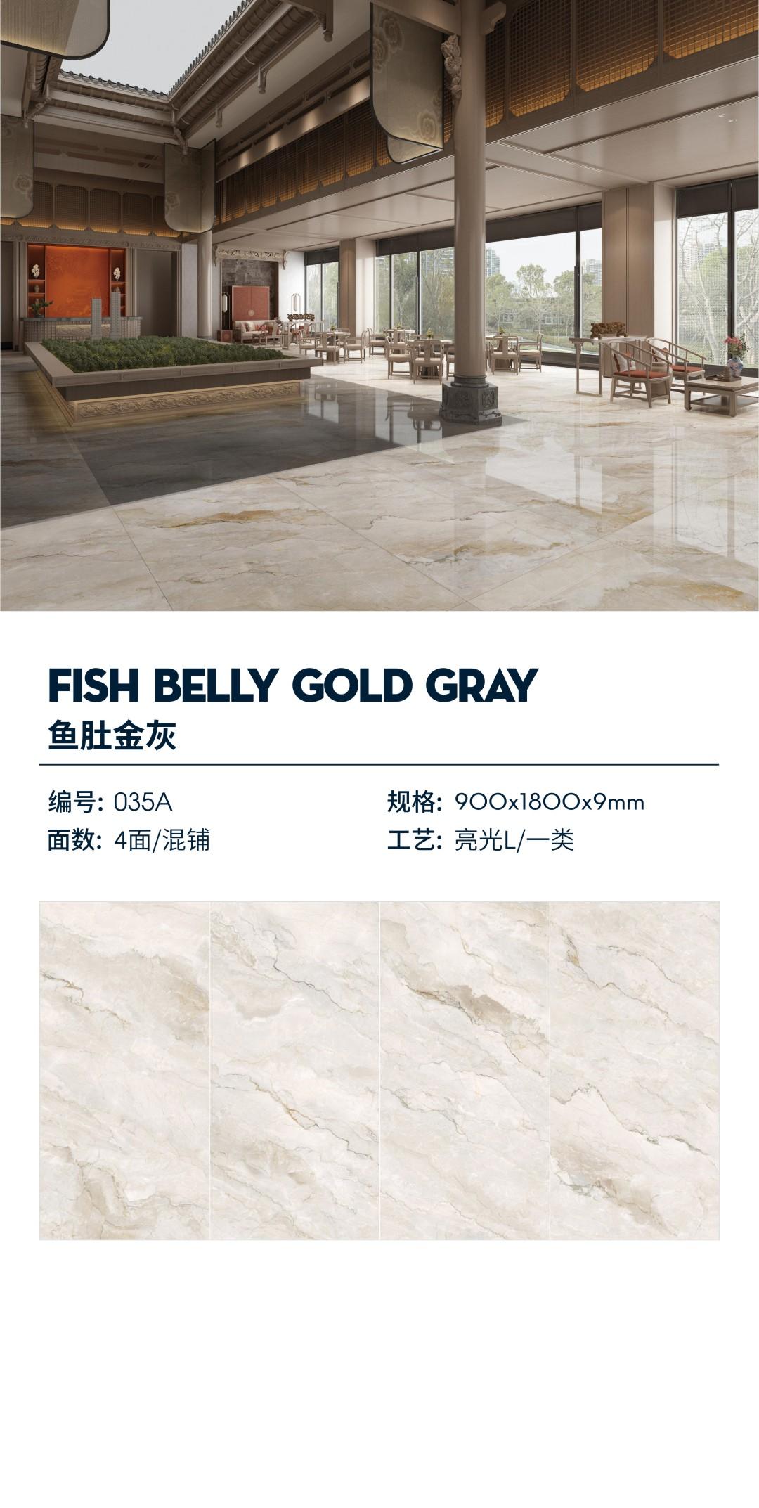 Fish belly golden gray