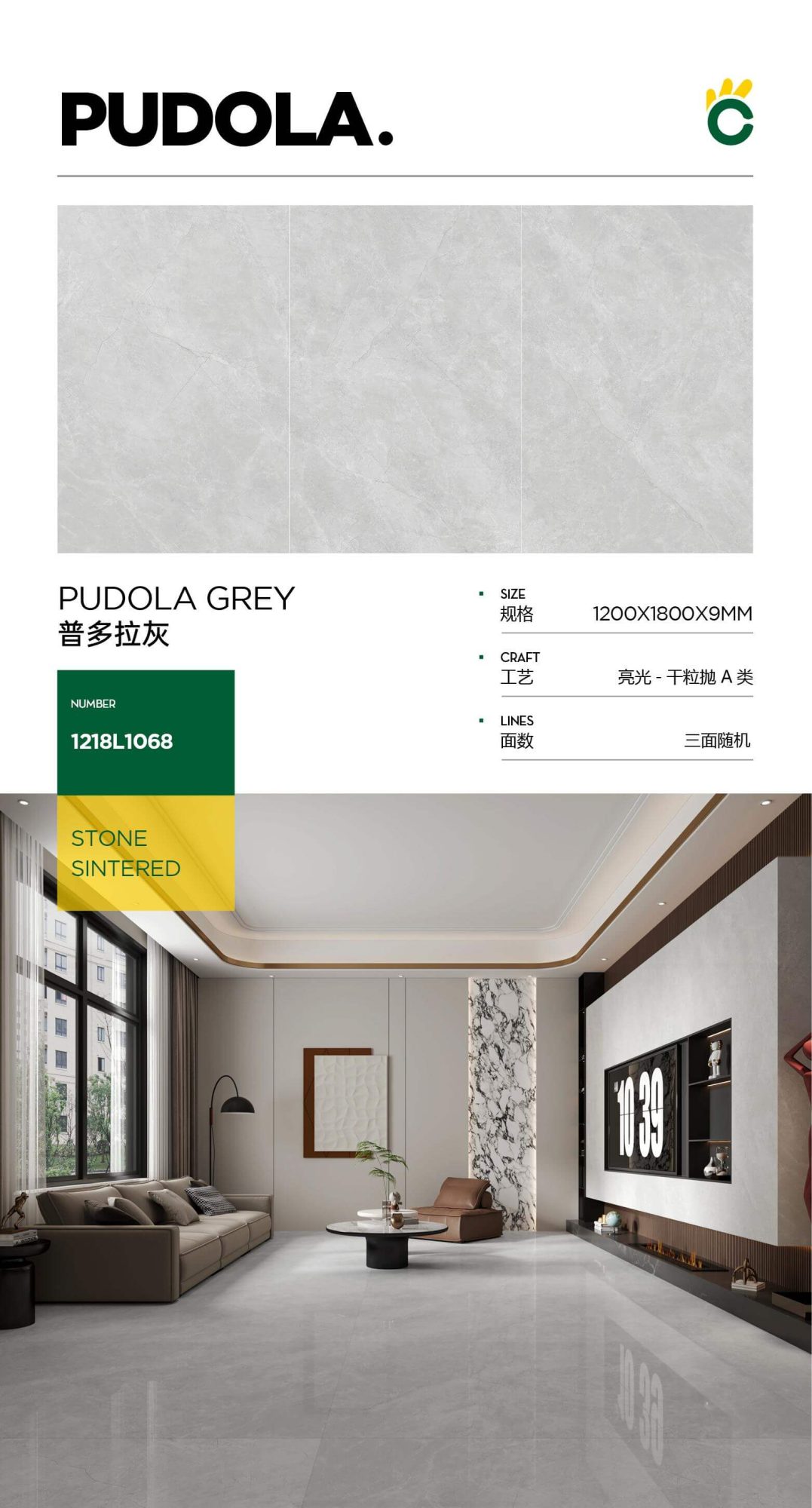 Puduola gris 1218L1068 image 1