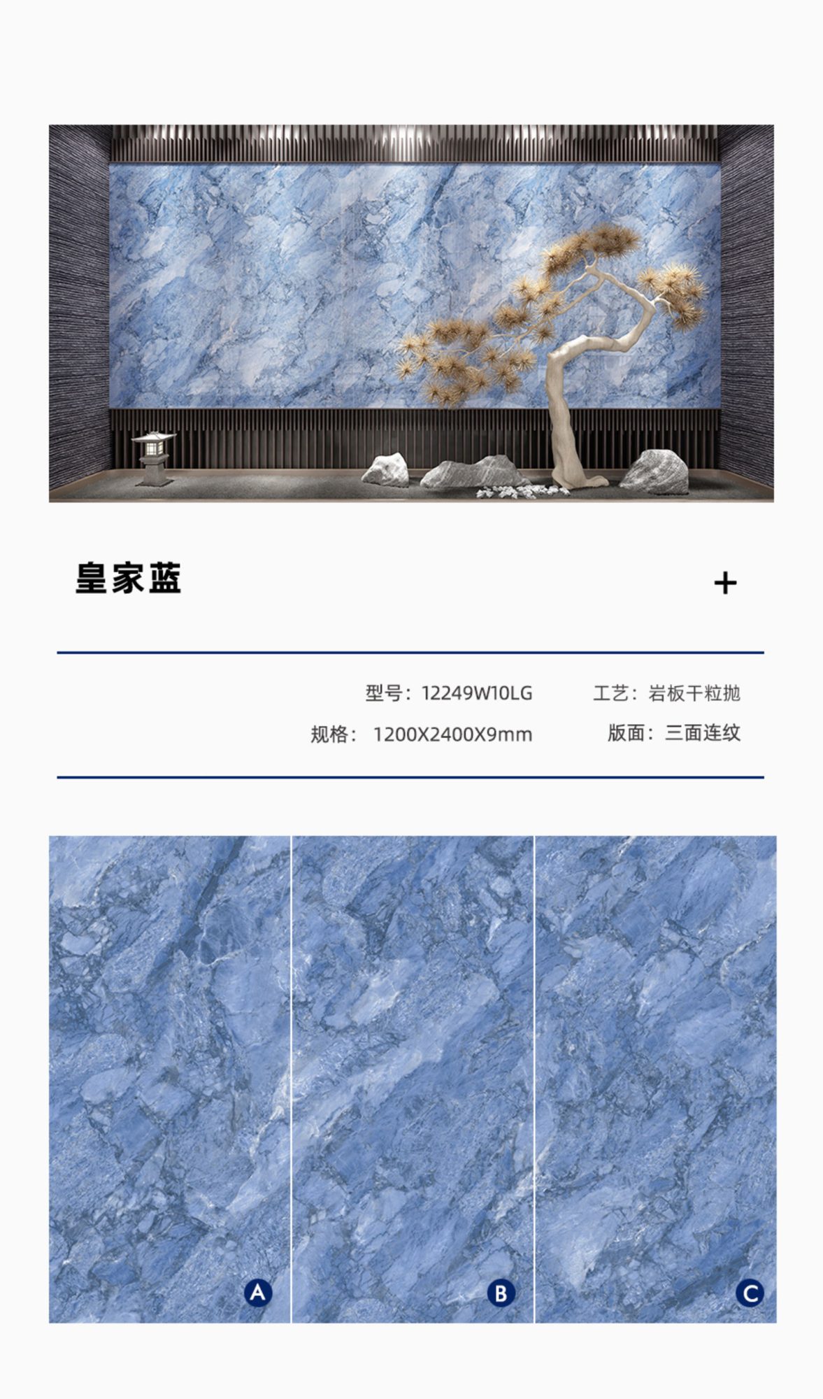 ロイヤルブルー 12249W10LG image 1
