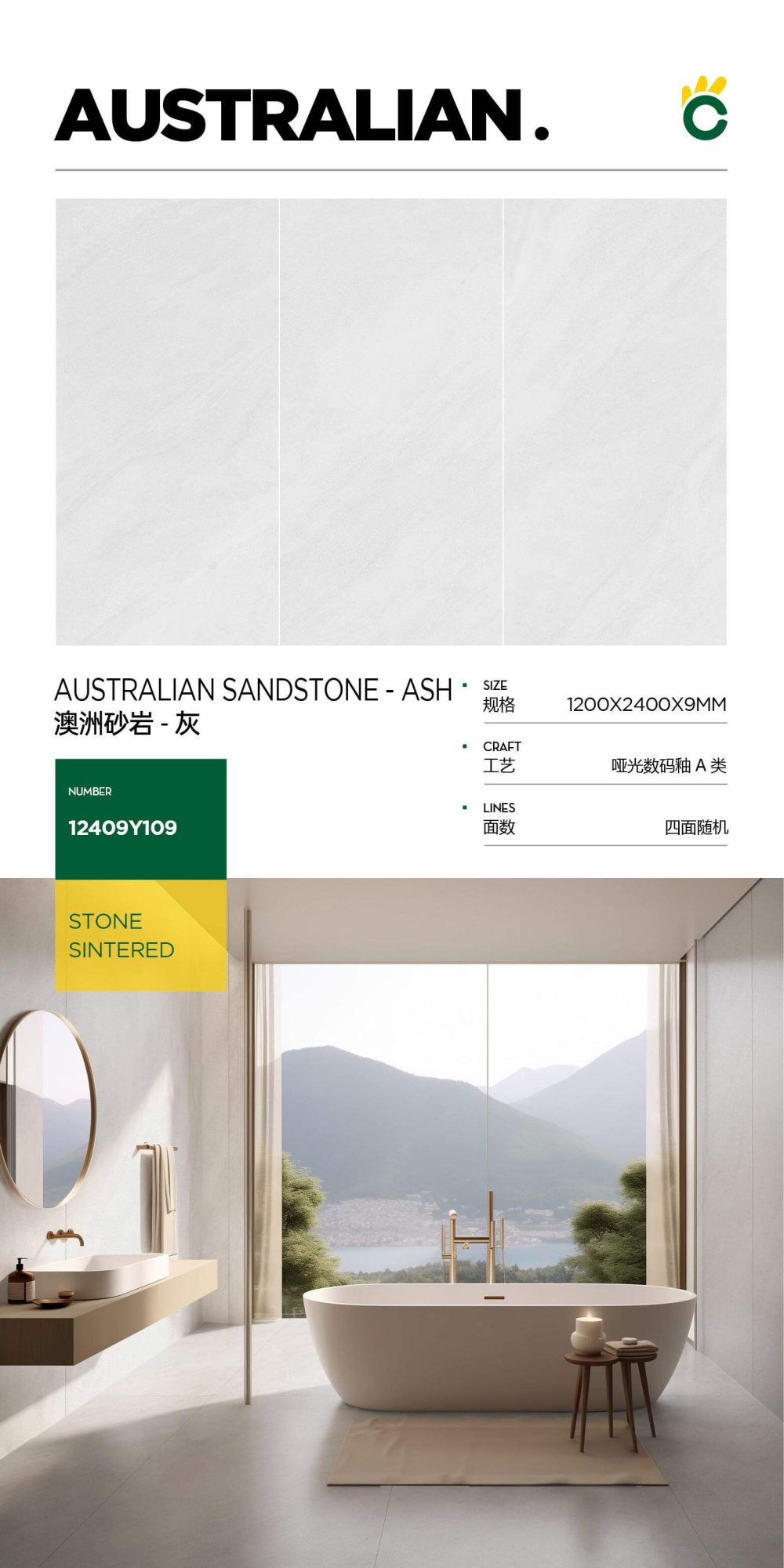 Australian Sandstone-Grey 12409Y109 image 1