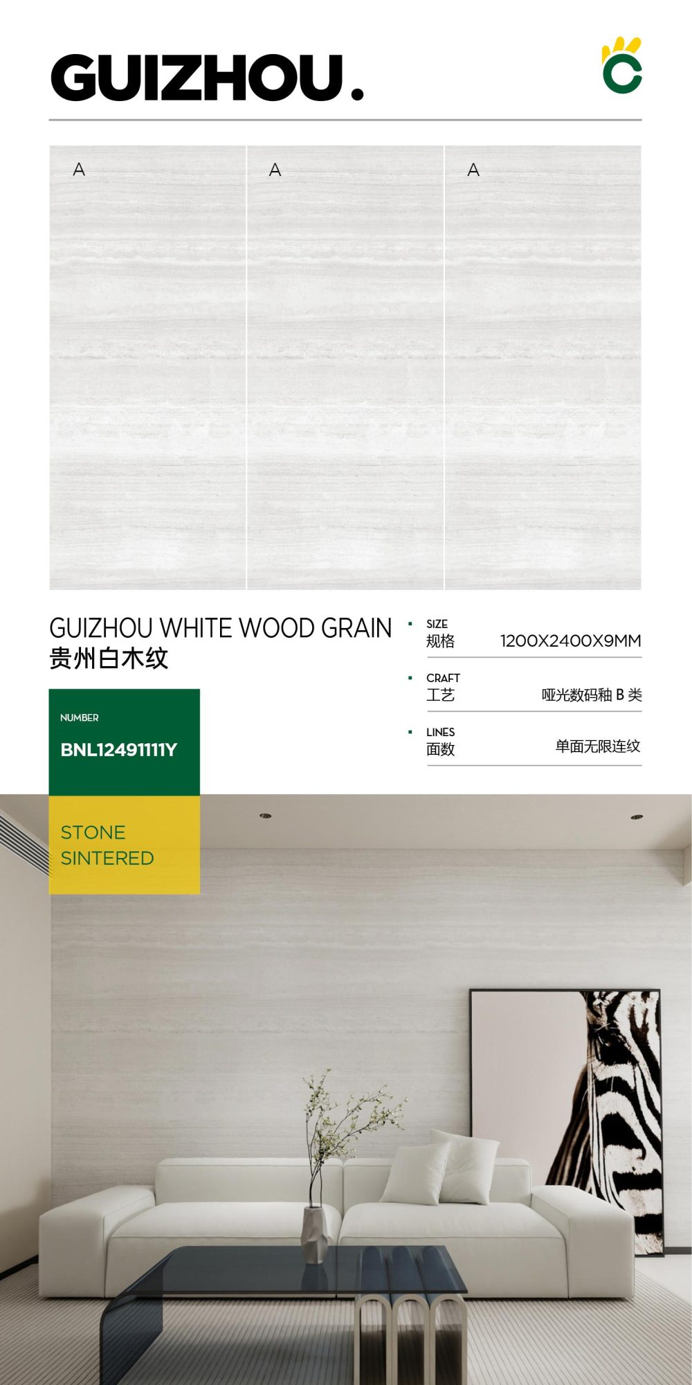 Venatura del legno bianco Guizhou 12491111Y image 1
