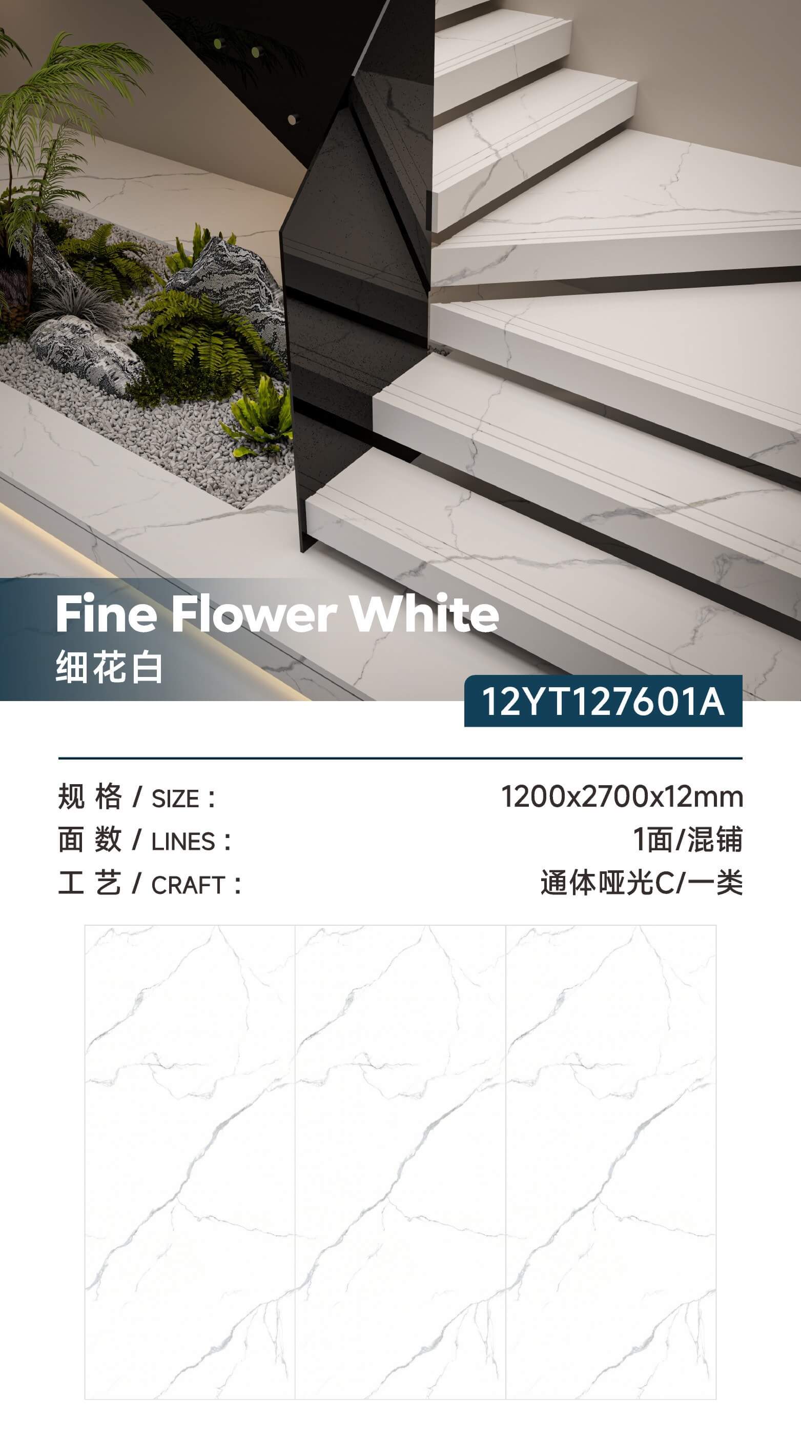 fine white 12YT127601A image 1