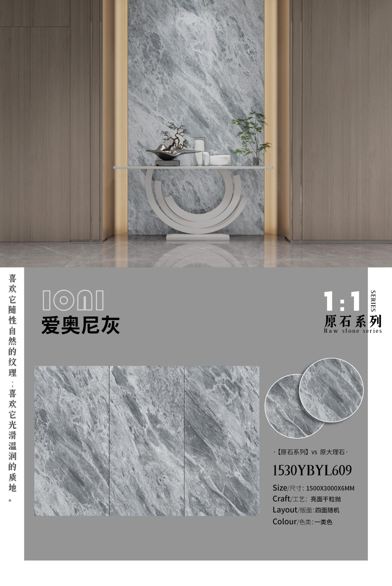 Ionic gray 1530YBYL609 image 1