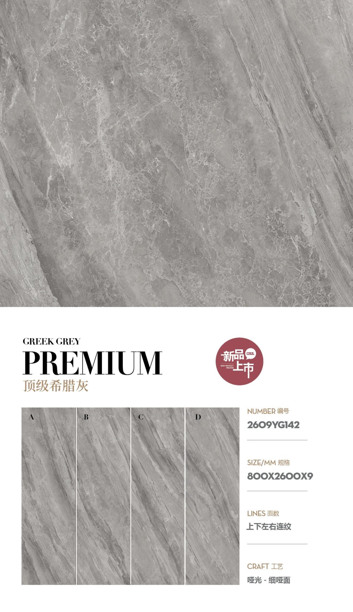 top greek gray 2609YG142 image 1