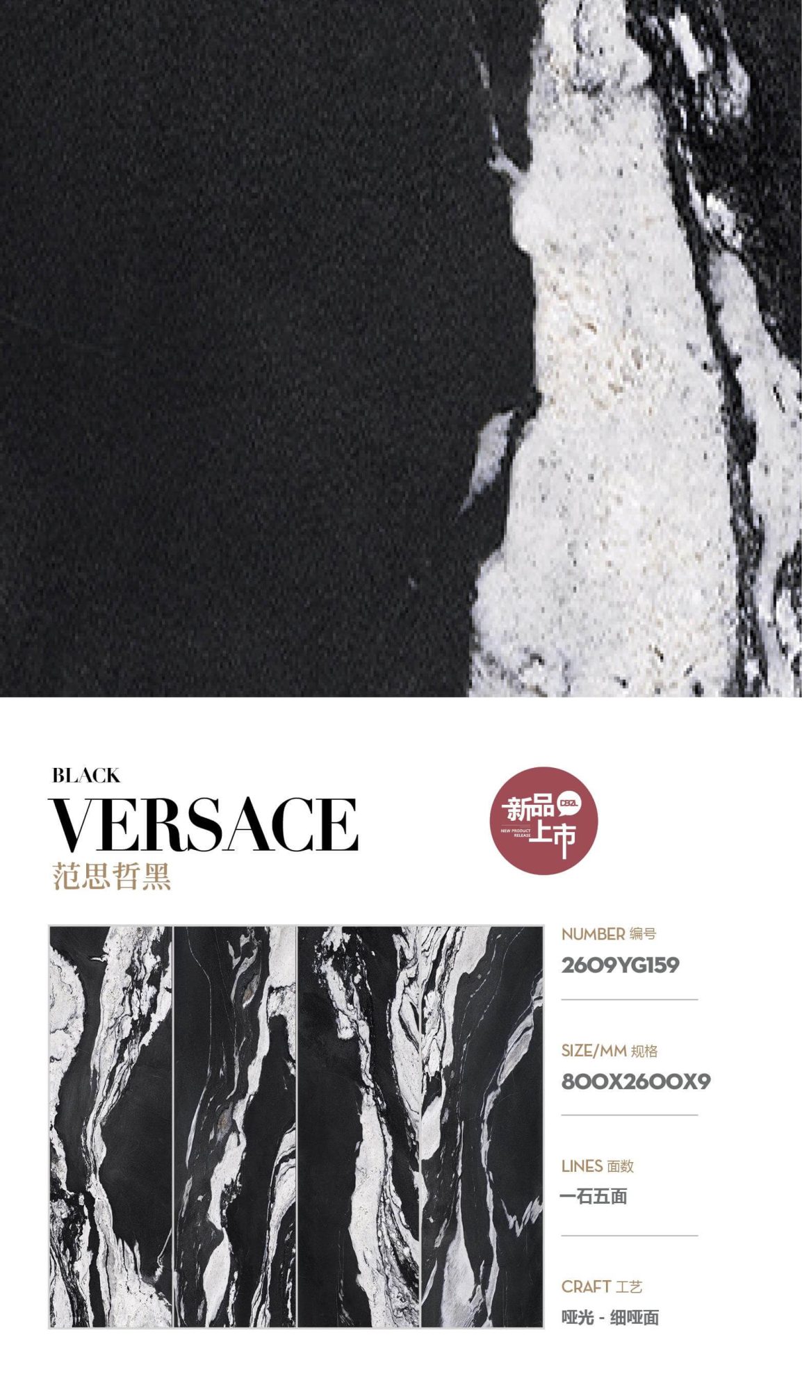 Versace schwarz 2609YG159 image 1