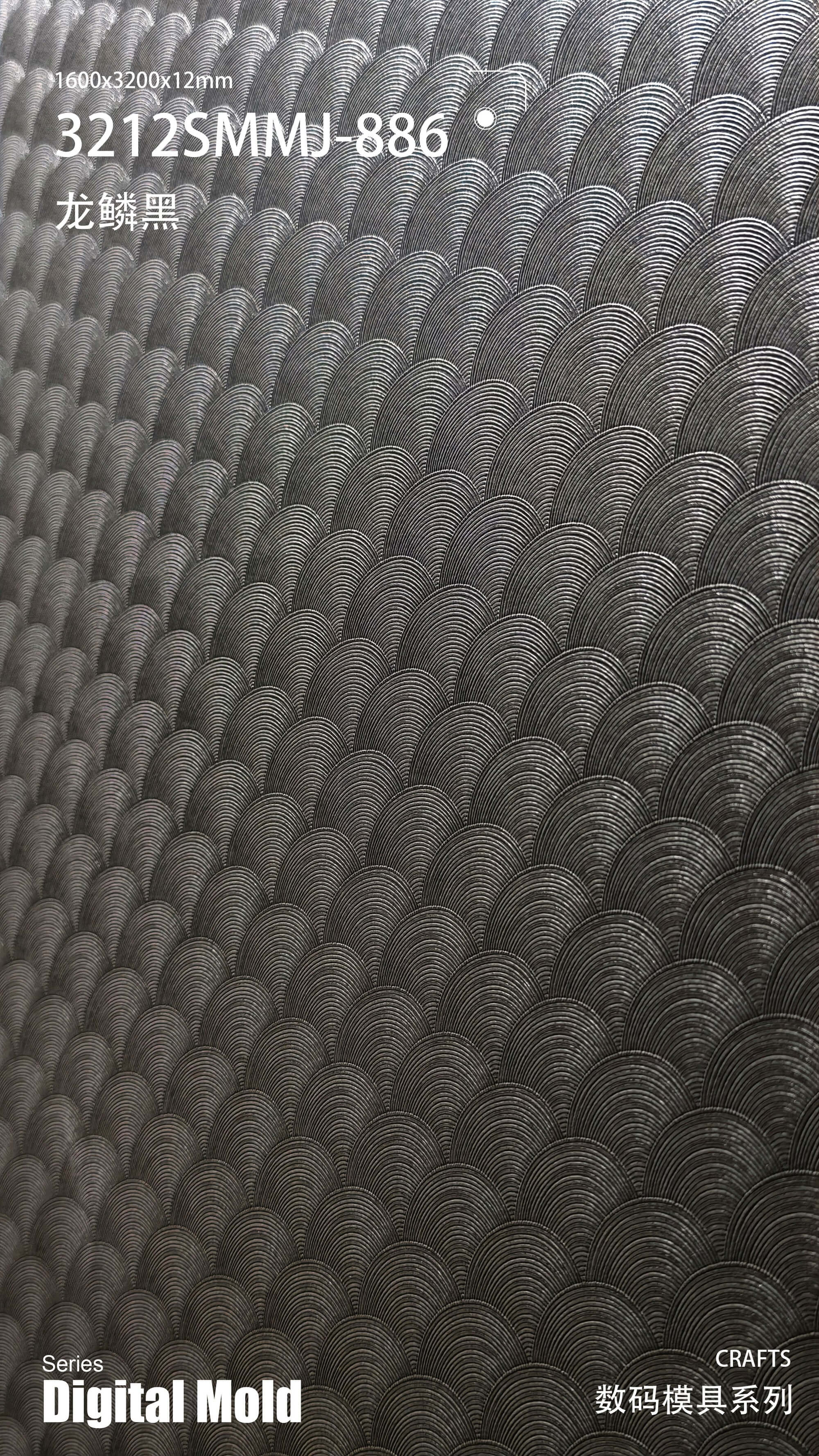 Dragon scale black 3212SMMJ886 image 3