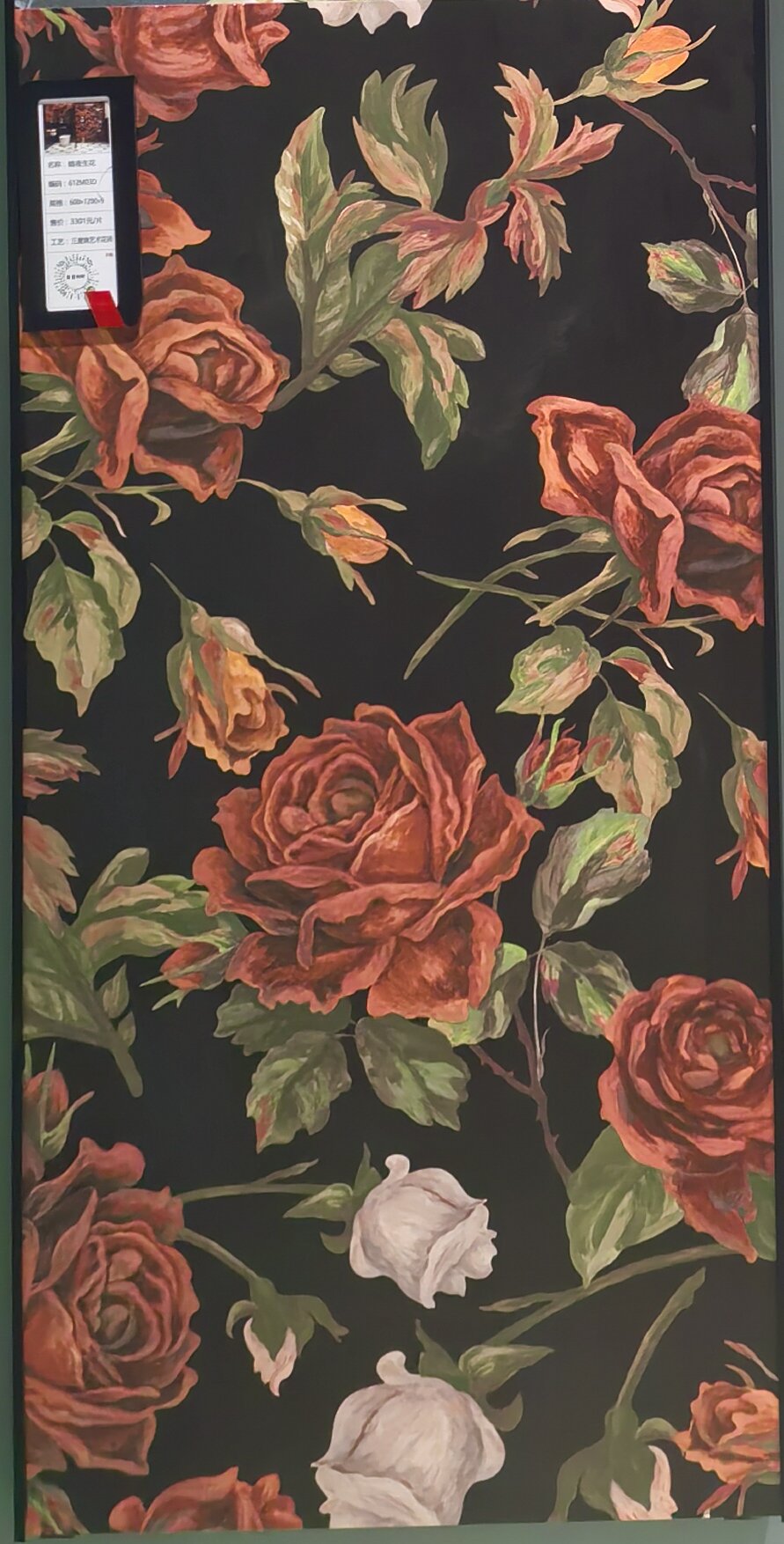 Les fleurs poussent dans la nuit noire 612M03D image 3