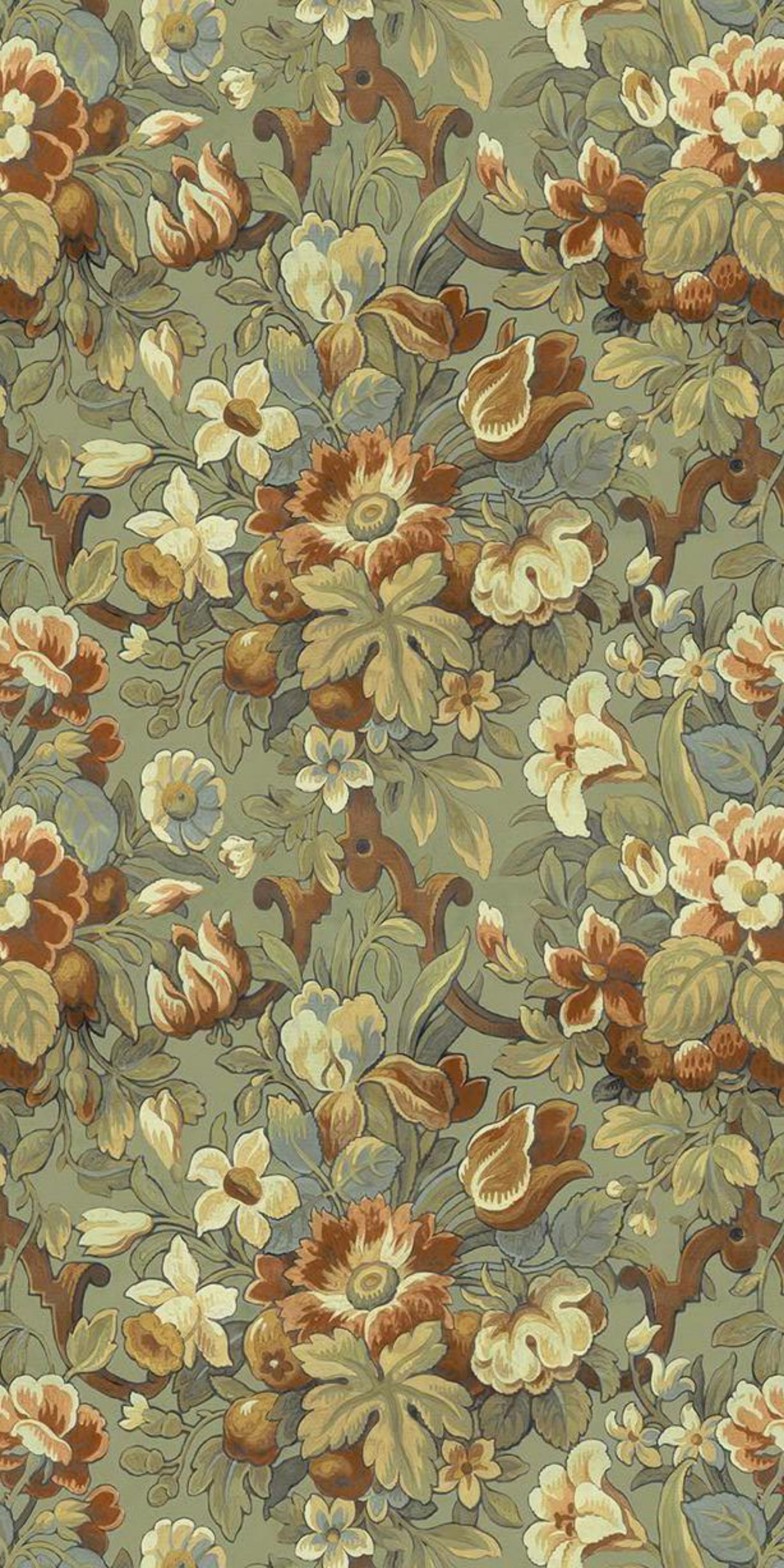 Blumen blühen auf der Tinte 612M09B image 2