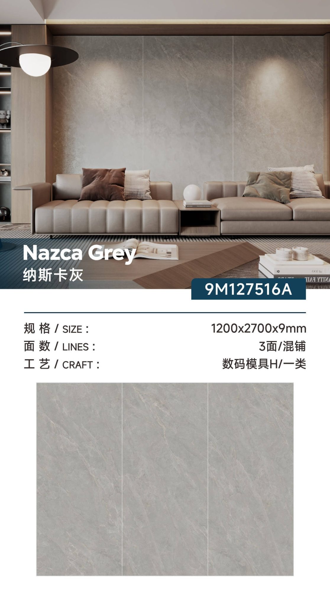 Nazca Gray 9M127516A  image 1