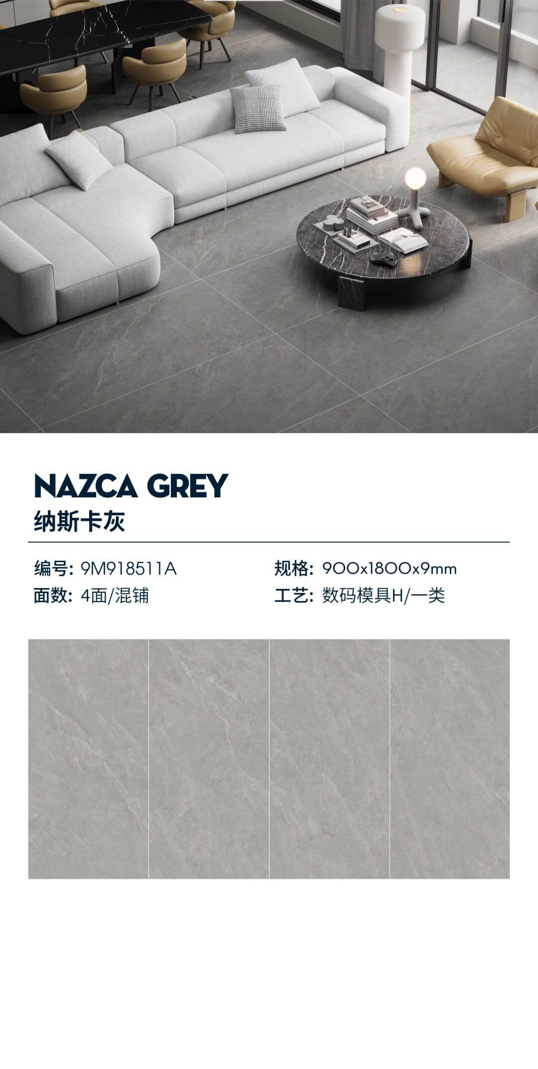 Nazca Gray 9M918511A image 1