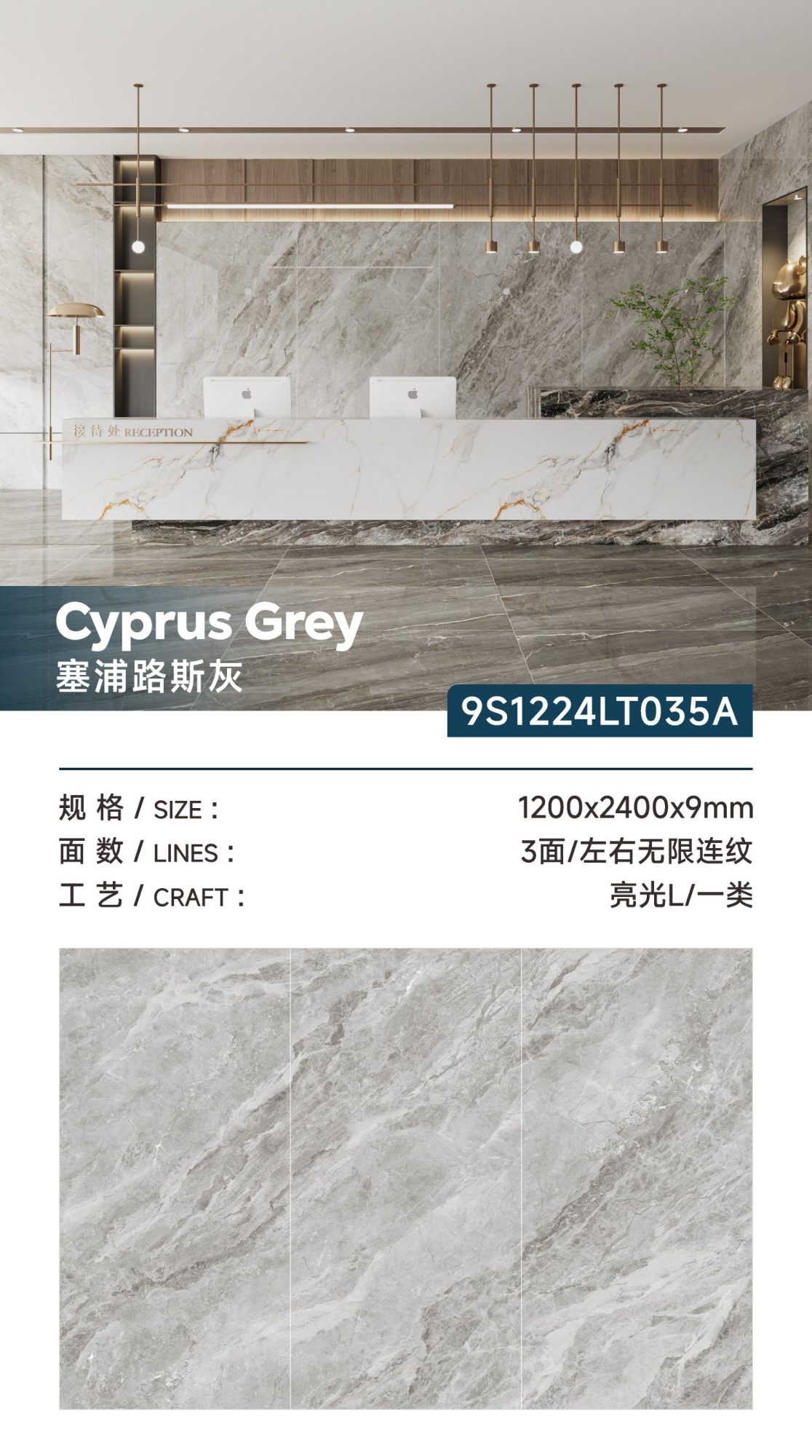 Sepulos Gray 9S1224LT035A image 1