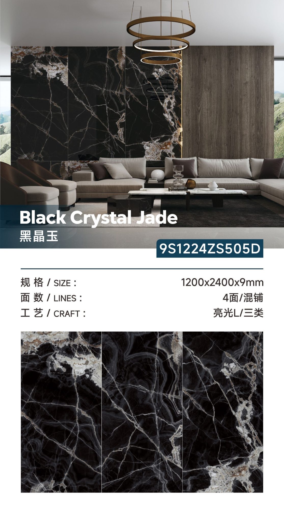 black jade 9S1224ZS505D image 1
