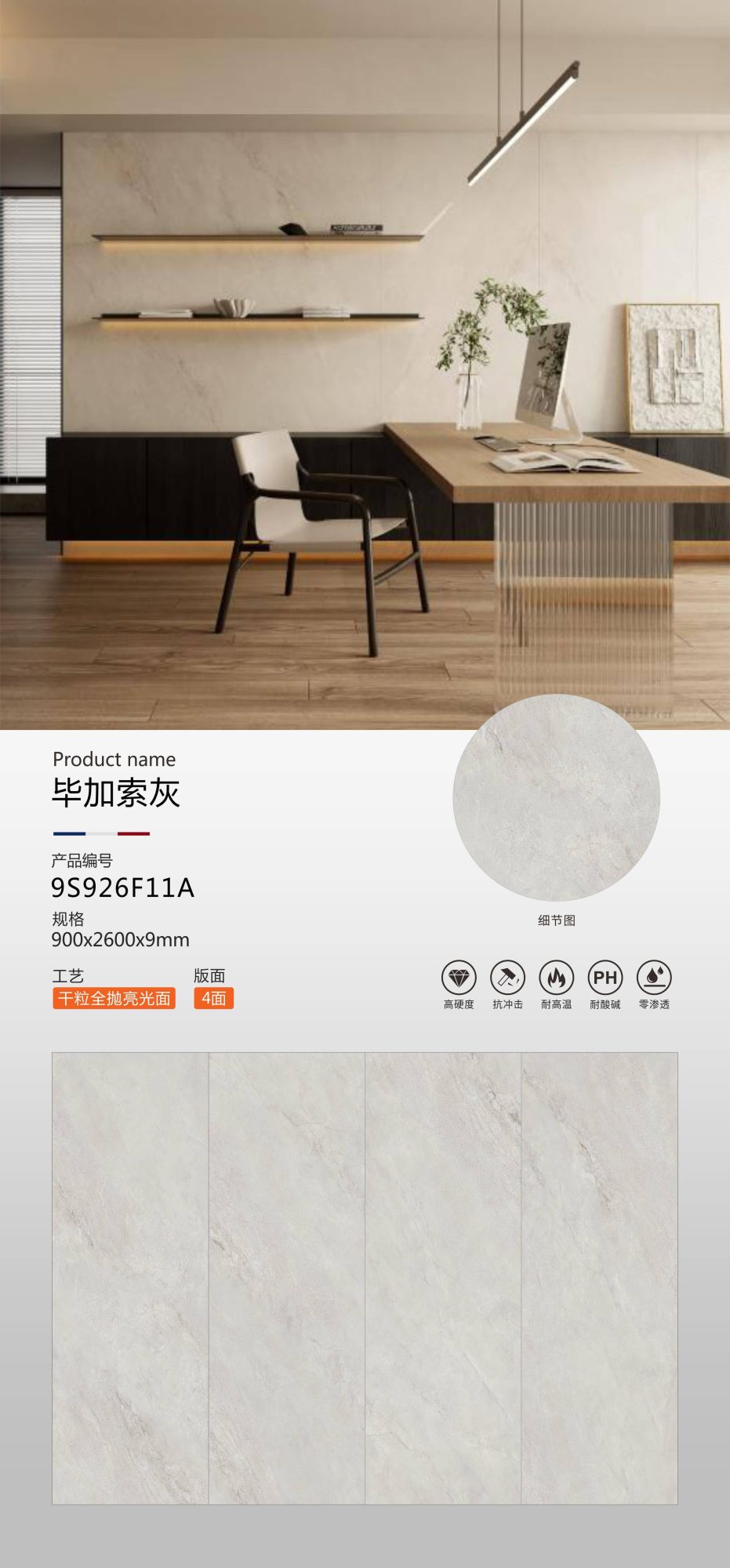 Picasso gray 9S926F11A image 1