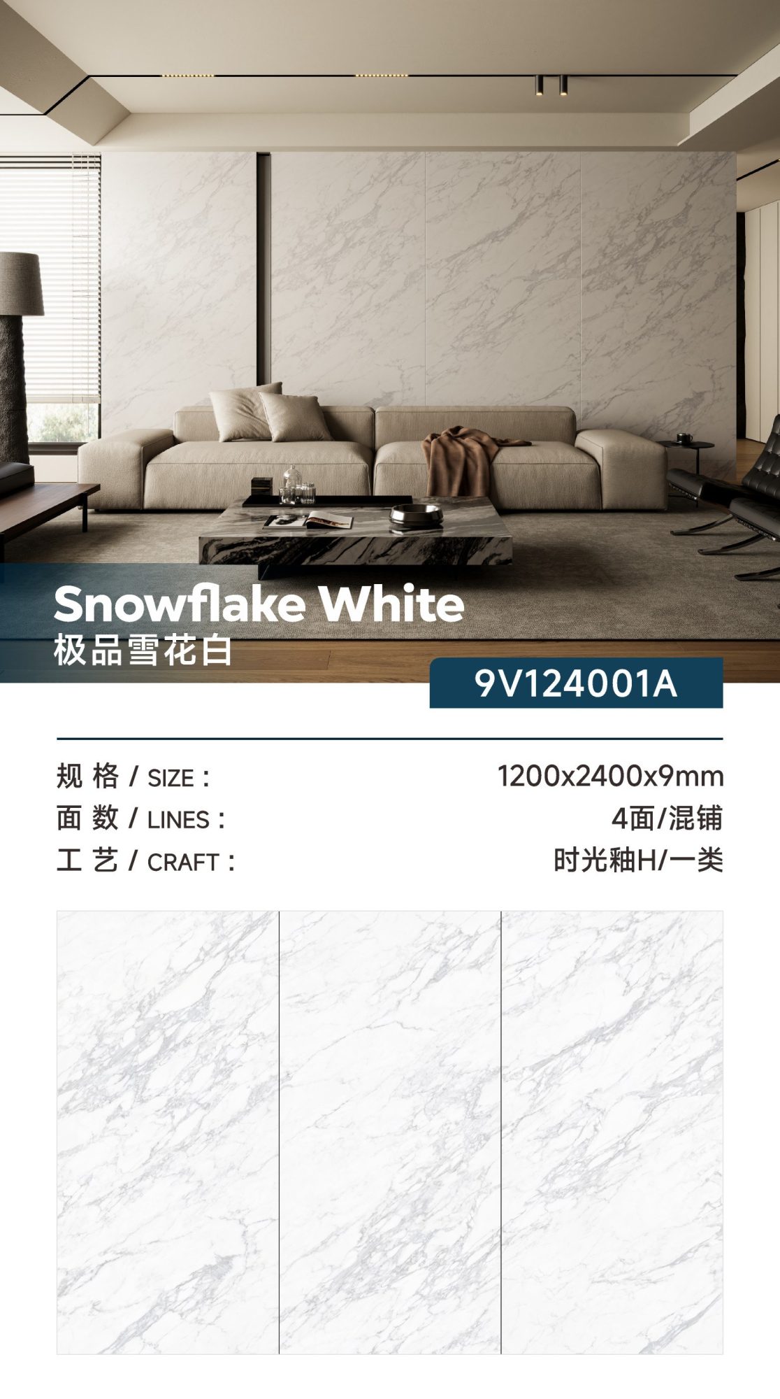 Il miglior fiocco di neve bianco 9V124001A image 1