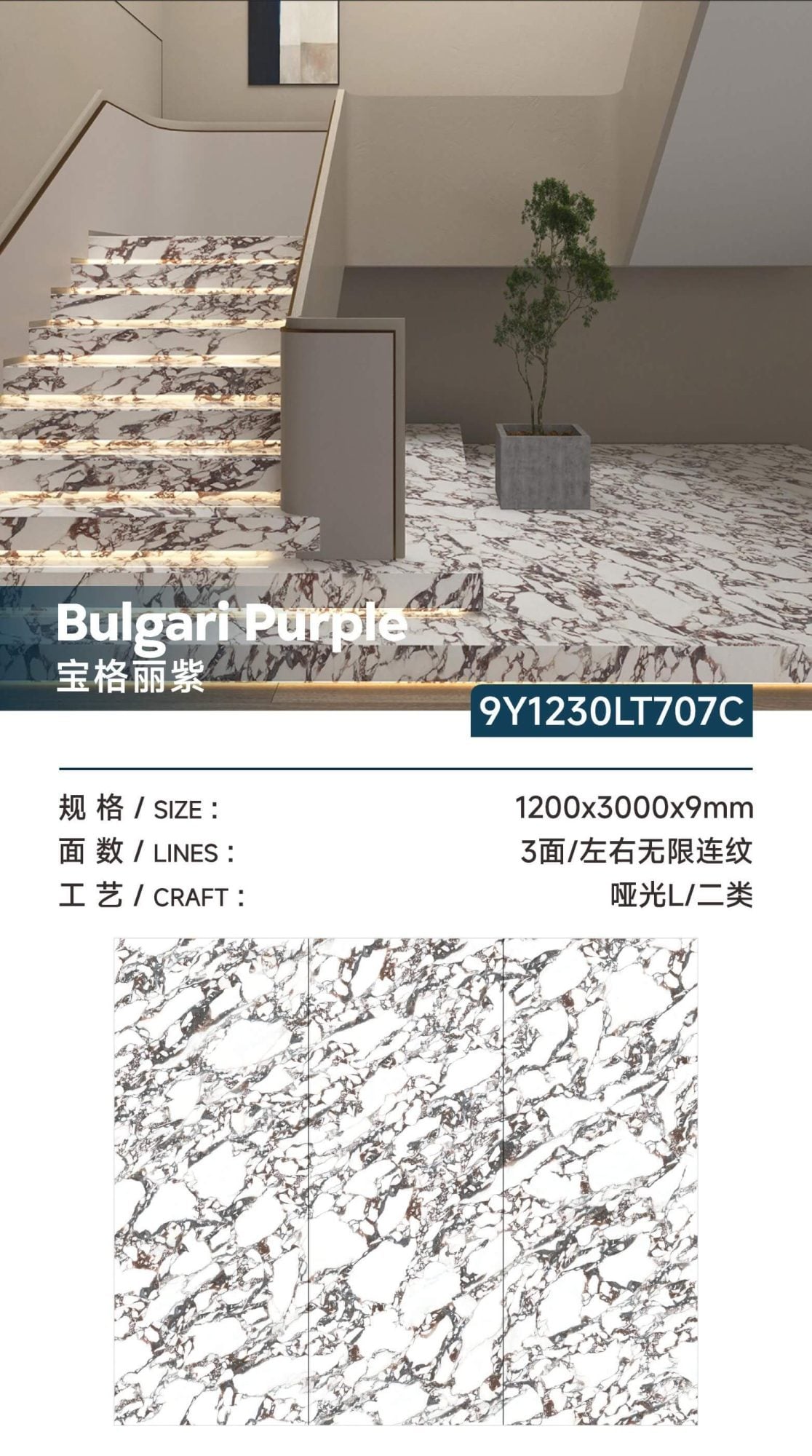 Bvlgari purple 9Y1230LT707C image 1