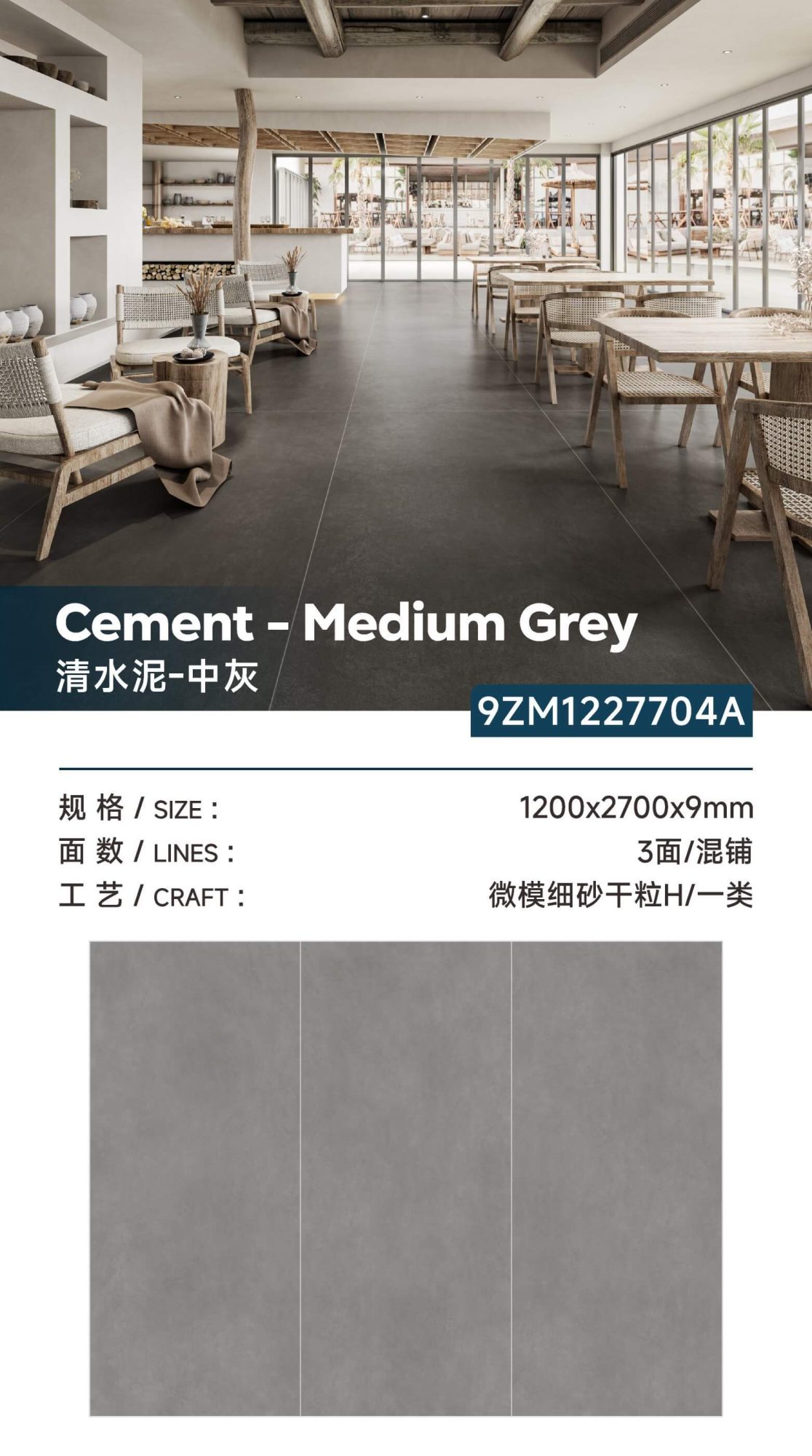 Clear cement-medium gray