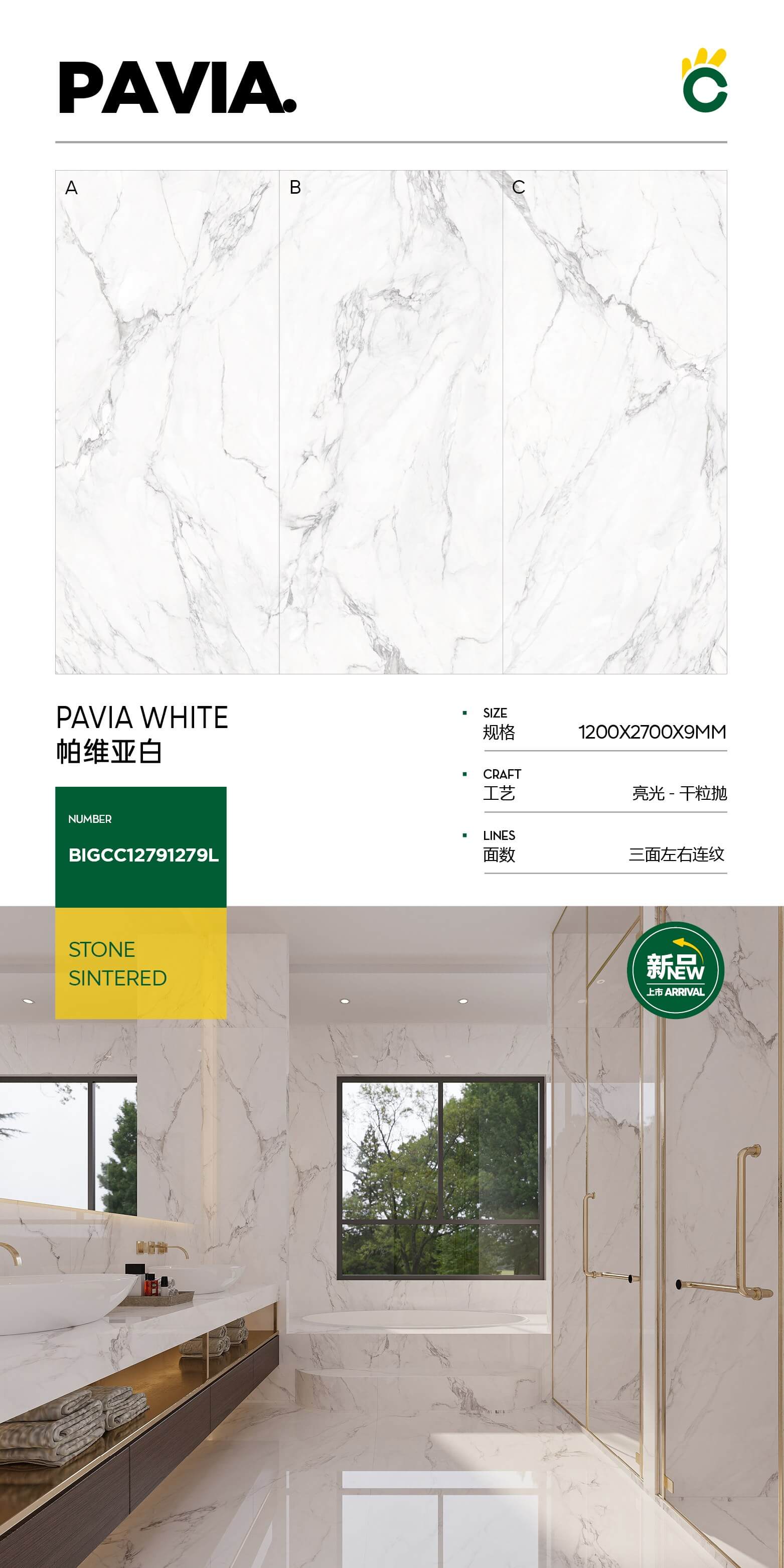 Pavia White BIGCC12791279L image 1