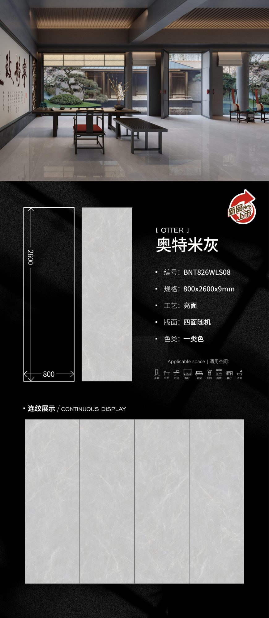 Ultra Gray BNT826WLS08 image 1