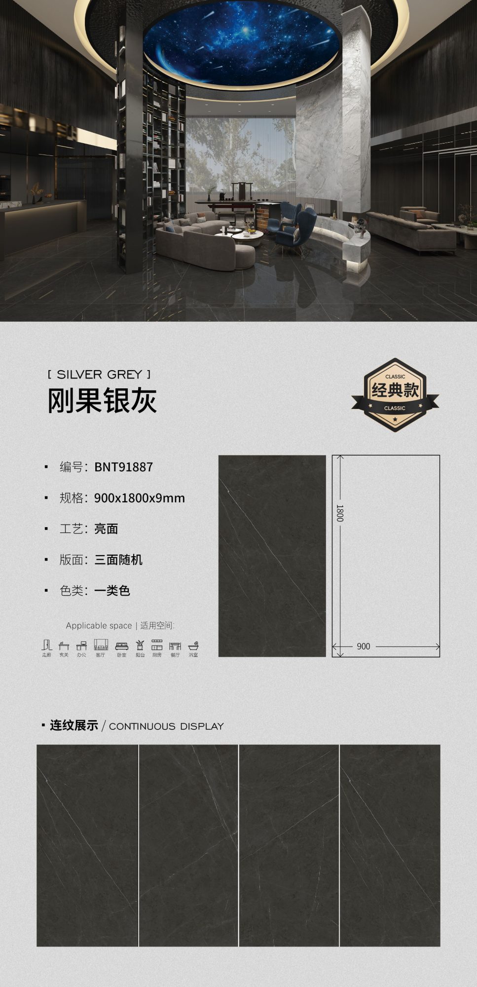 コンゴシルバーグレー BNT91887  image 1