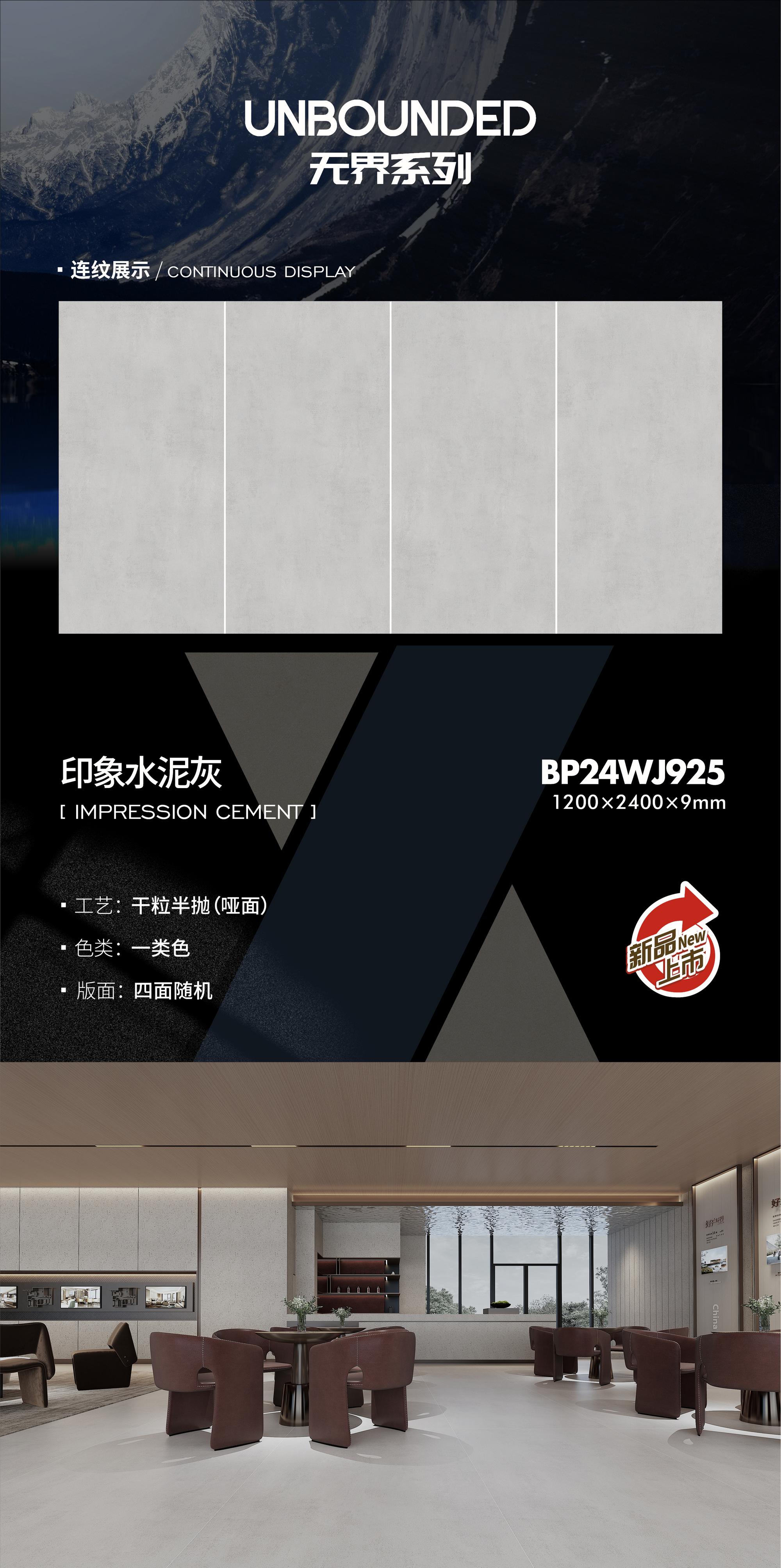 impression cement gray BP24WJ925 image 1