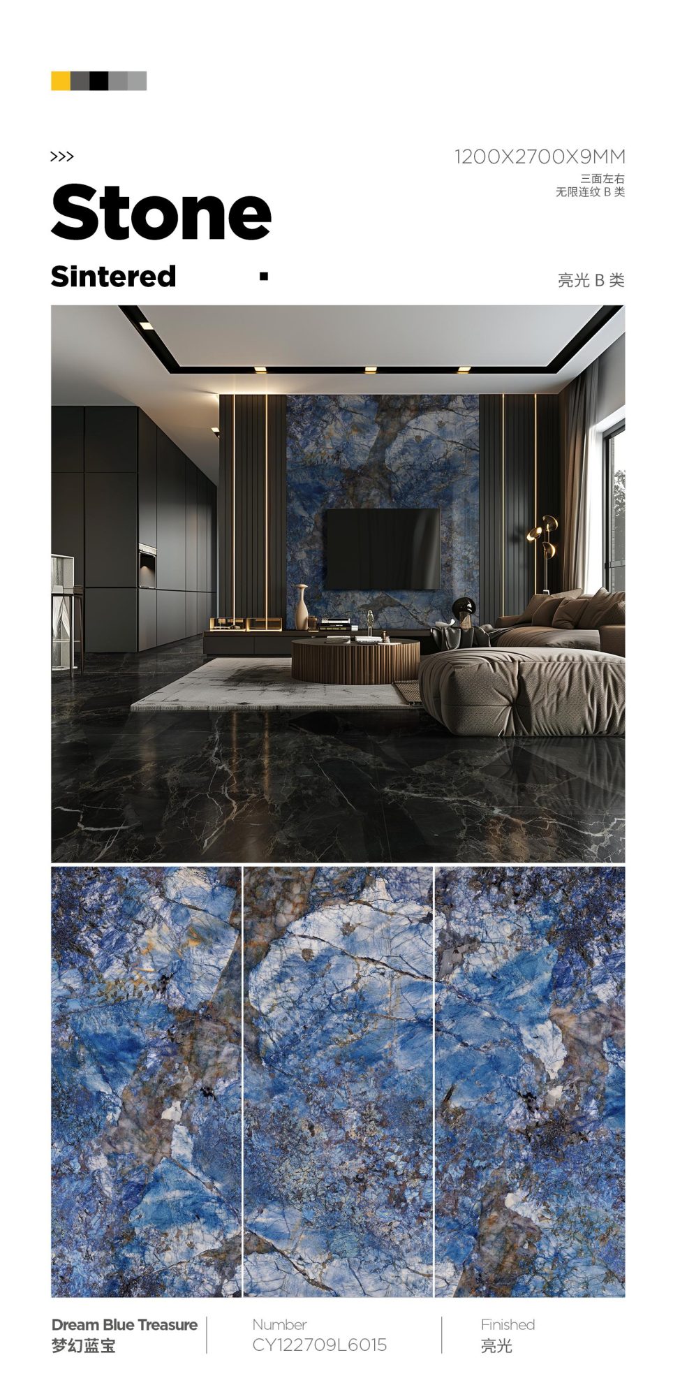 Fantasie-Saphir CY122709L6015 image 1
