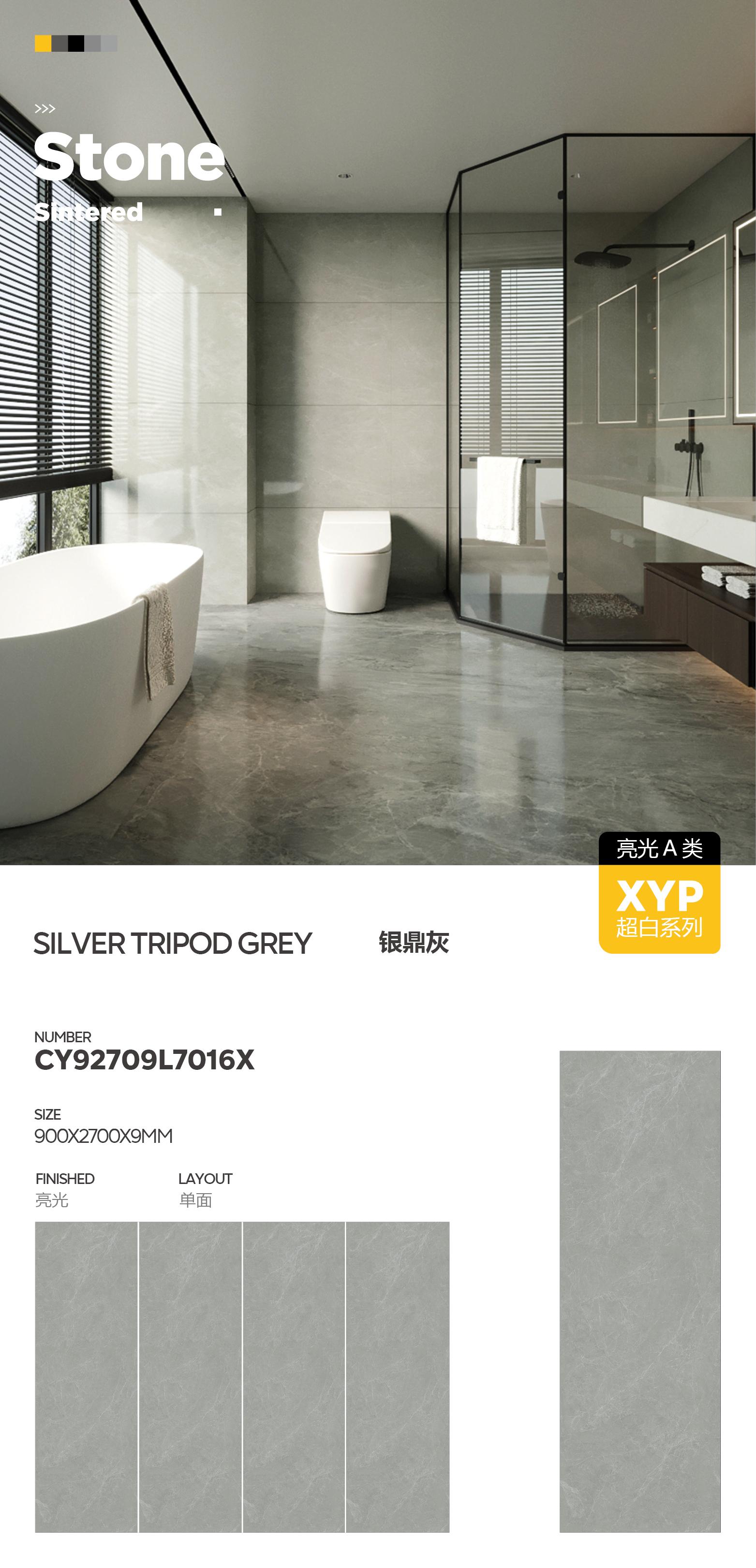 treppiede argento grigio CY92709L7016X image 1