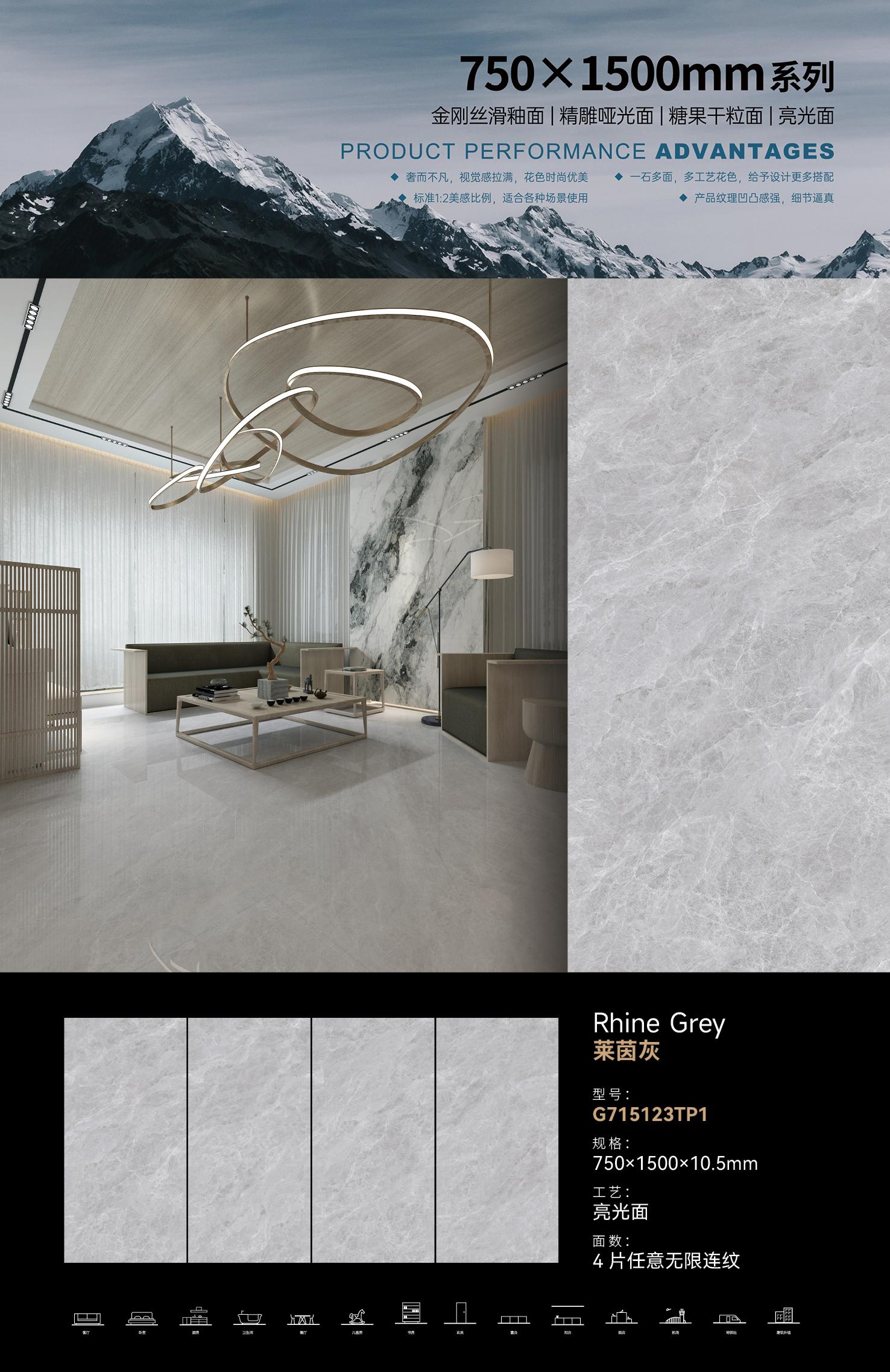 Gris rin G715123TP1 image 1