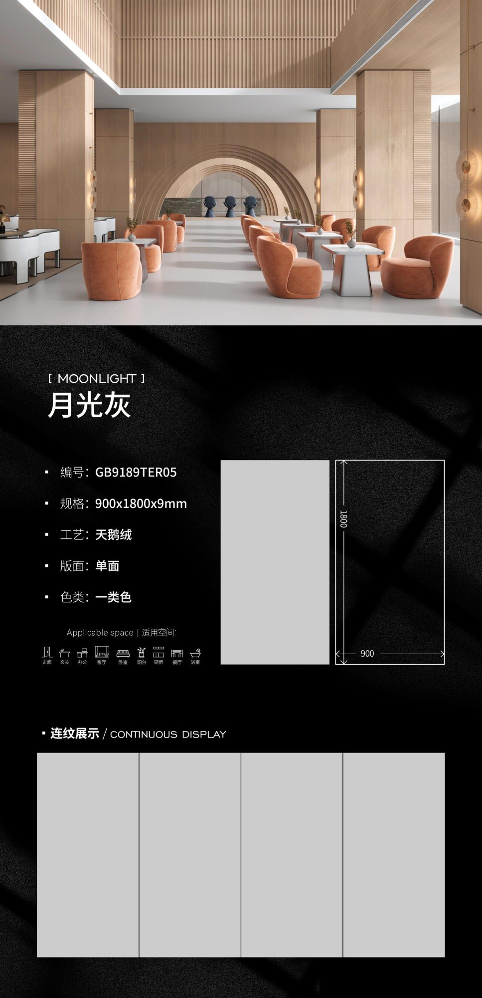 moonlight gray GB9189TER05 image 1