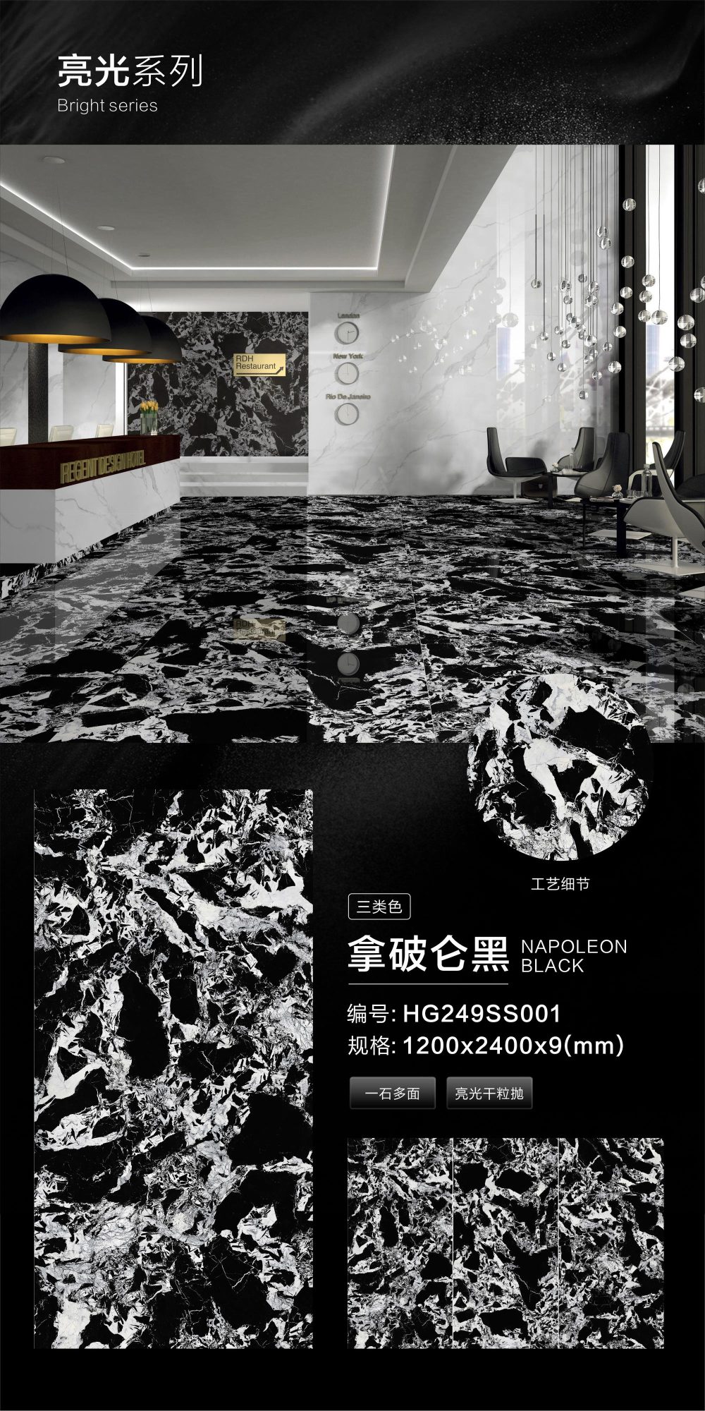 Napoleon black HG249SS001 image 1