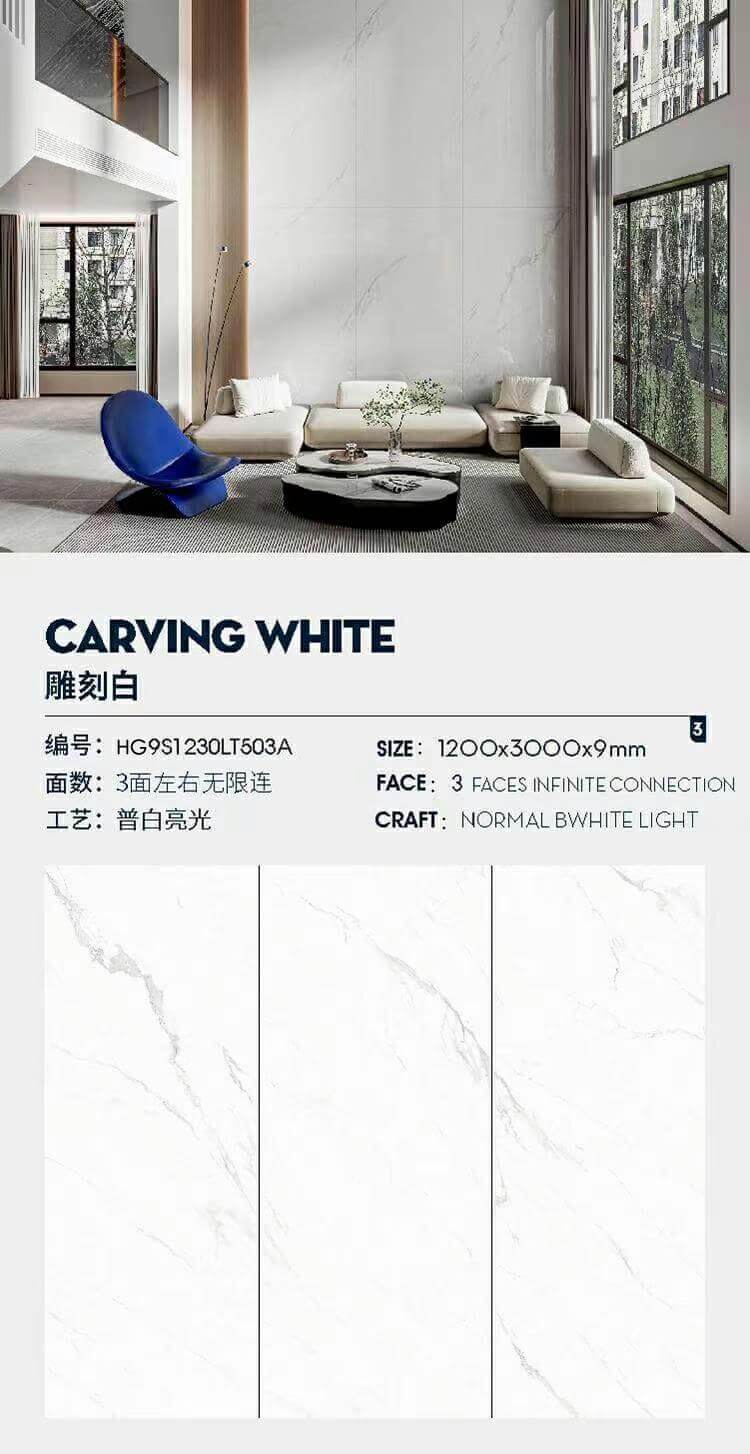 Engraved white HG9S1230LT503A image 1