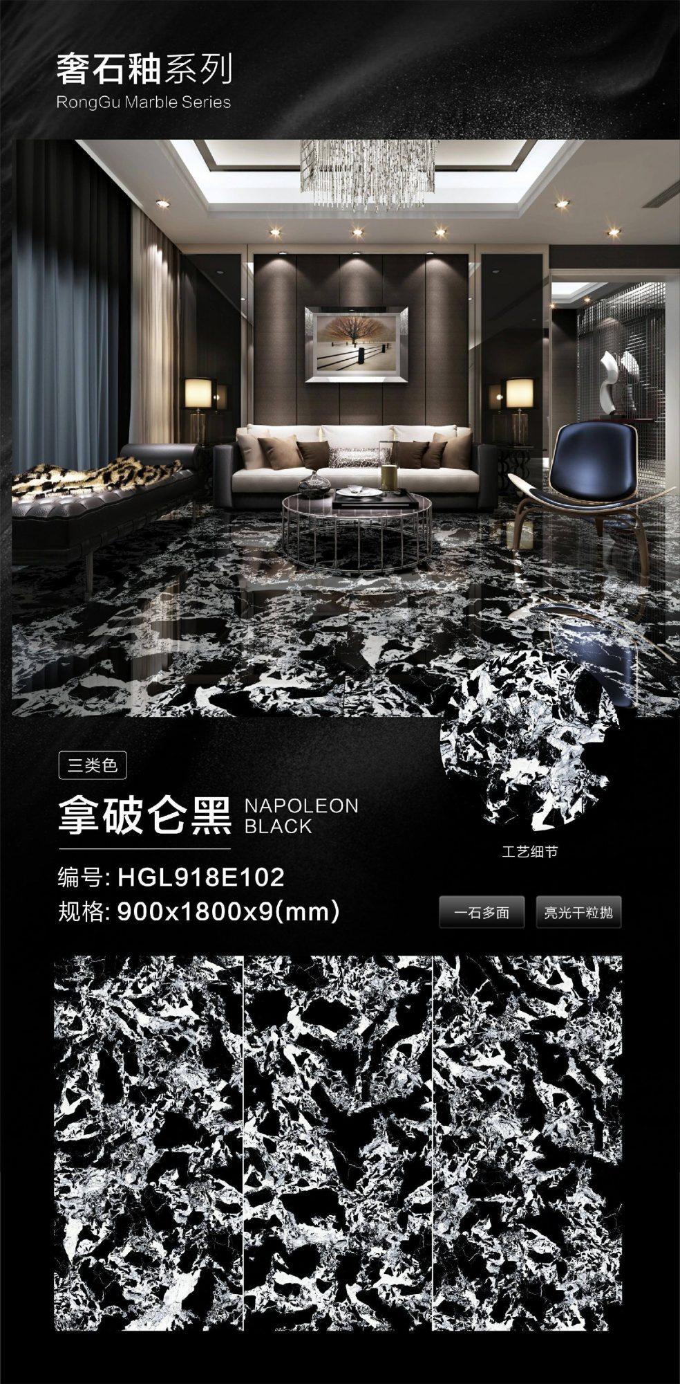 Napoleon black HGL918E102 image 1