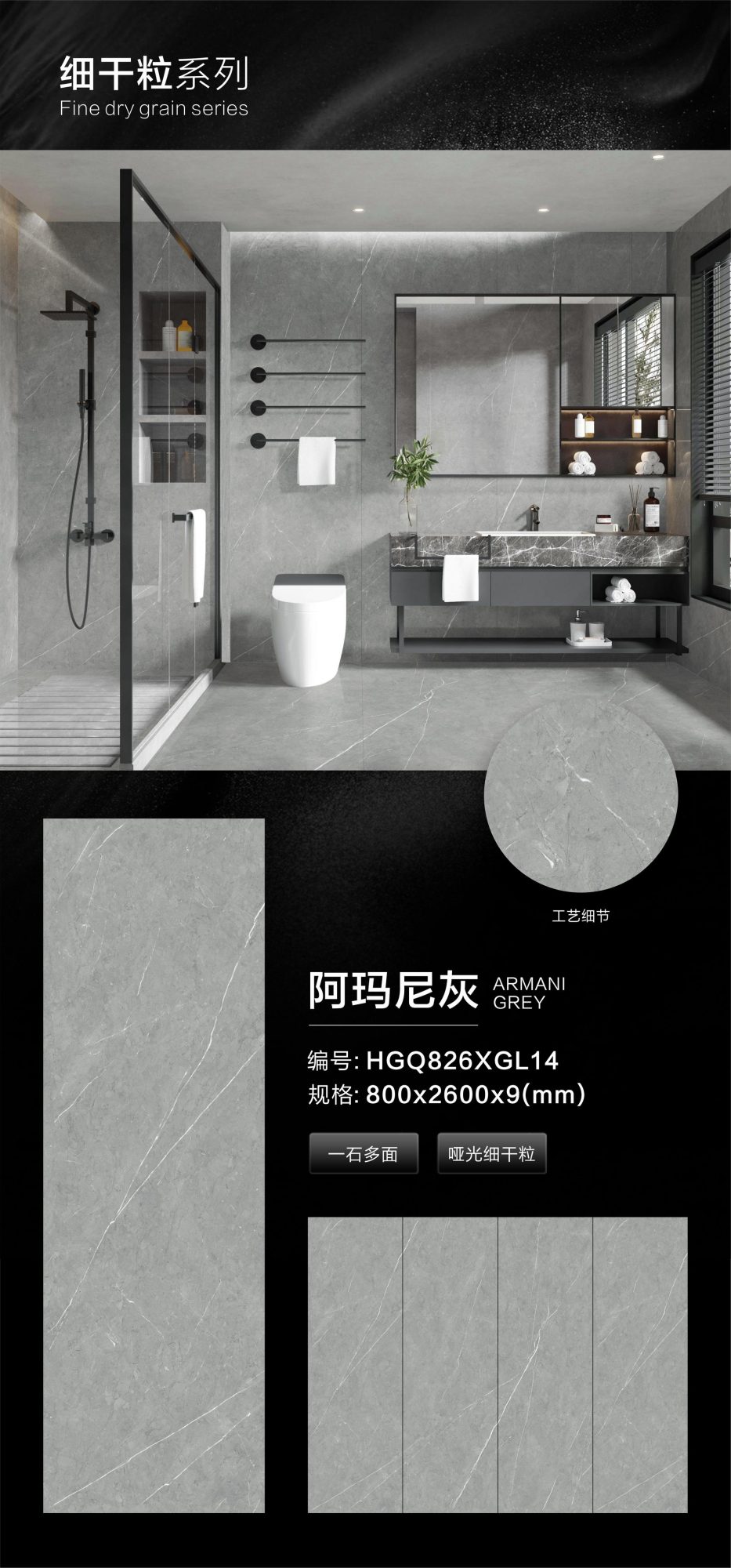 Armani Gray HGQ826XGL14 image 1