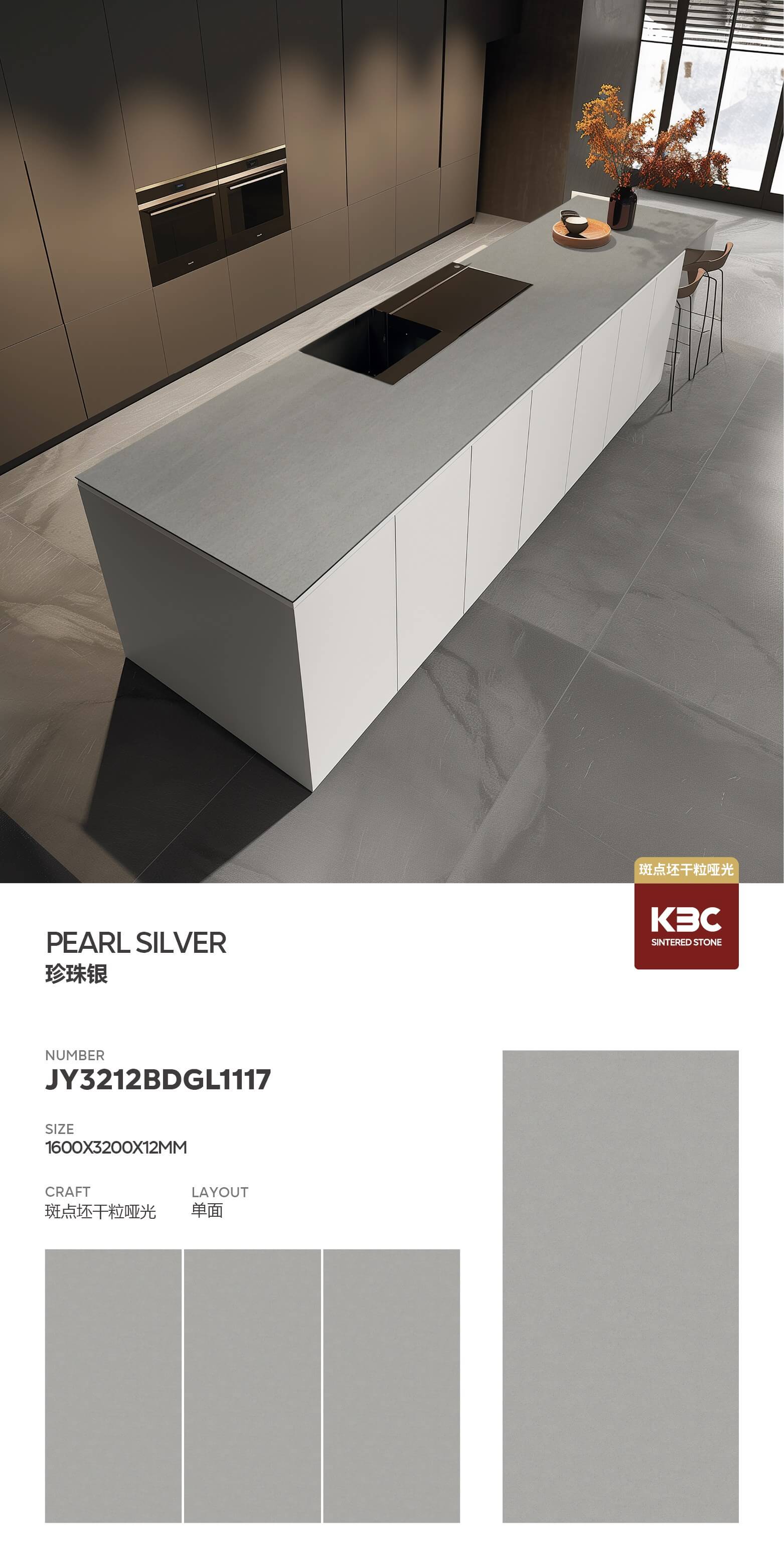 Pearl silver (spotted blank) JY3212BDGL1117 image 1