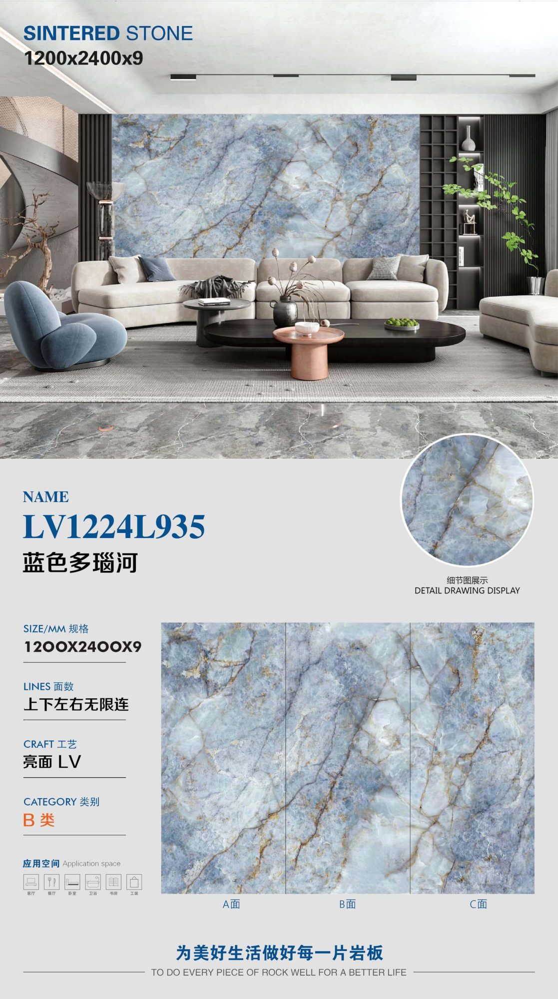 blue danube LV1224L935 image 1