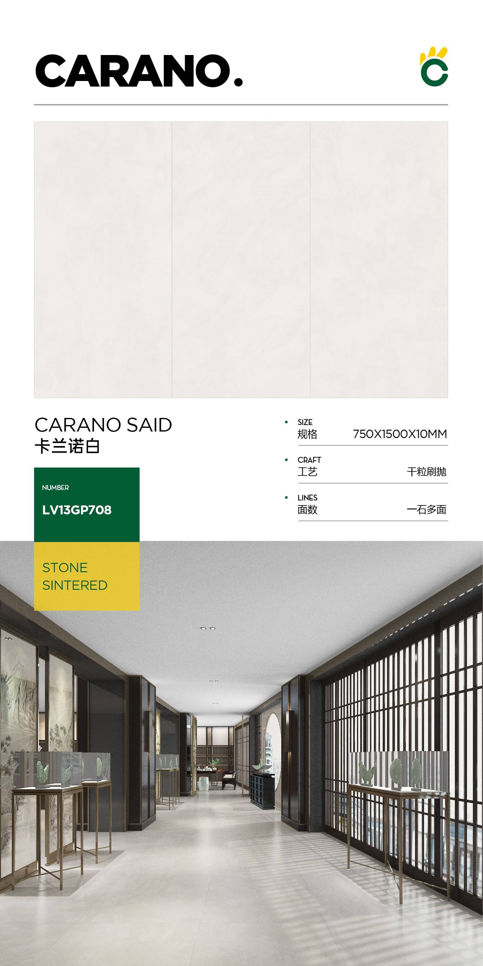 carano white