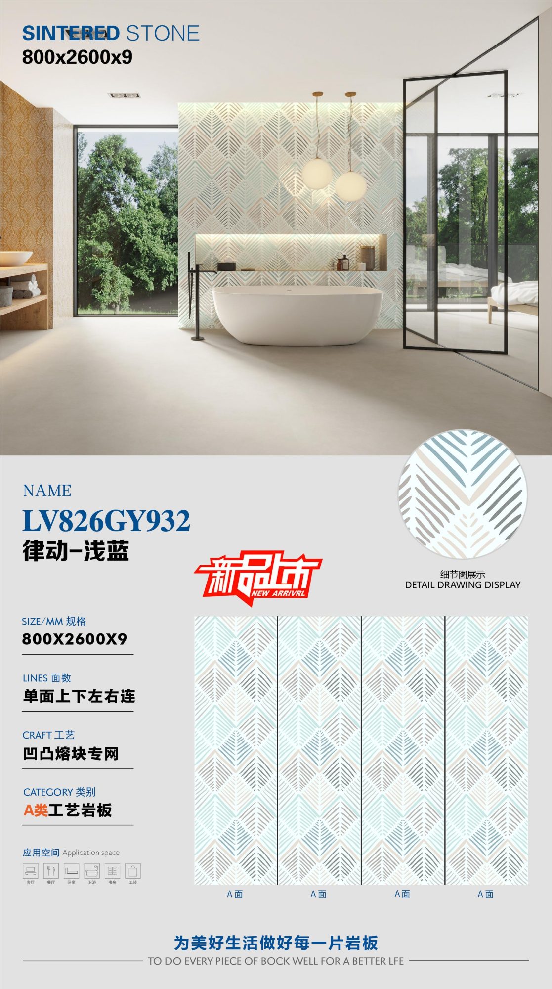 Rhythm - light blue