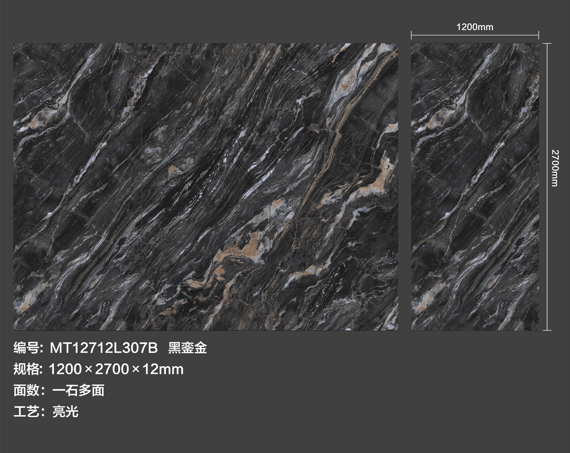 black gold MT12712L307B image 1