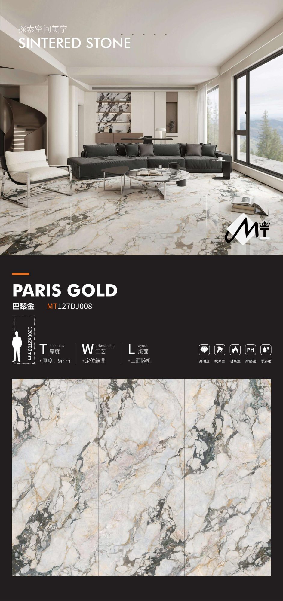 Pariser Gold MT127DJ008 image 1