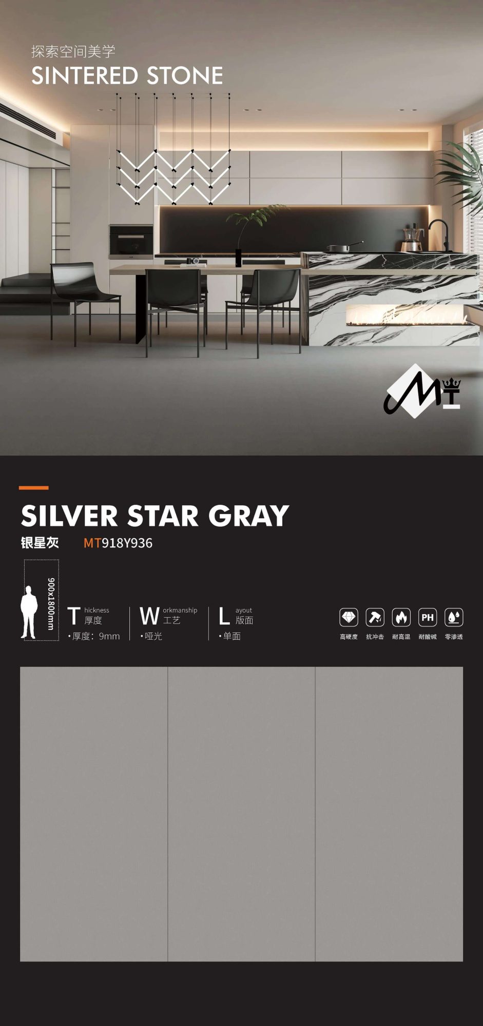 grigio stella argento MT918Y936 image 1