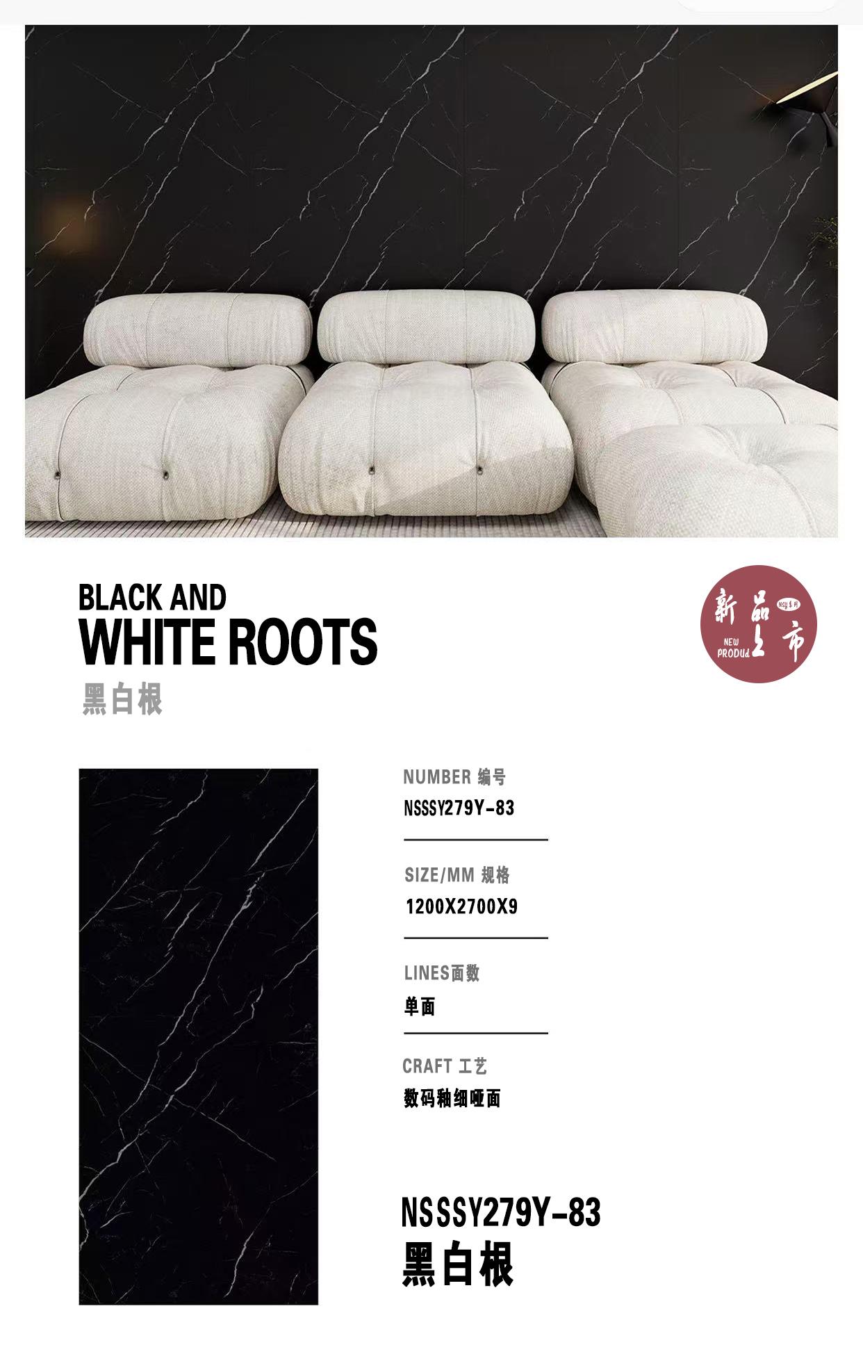Black and white roots NSSSY279Y_83 image 1