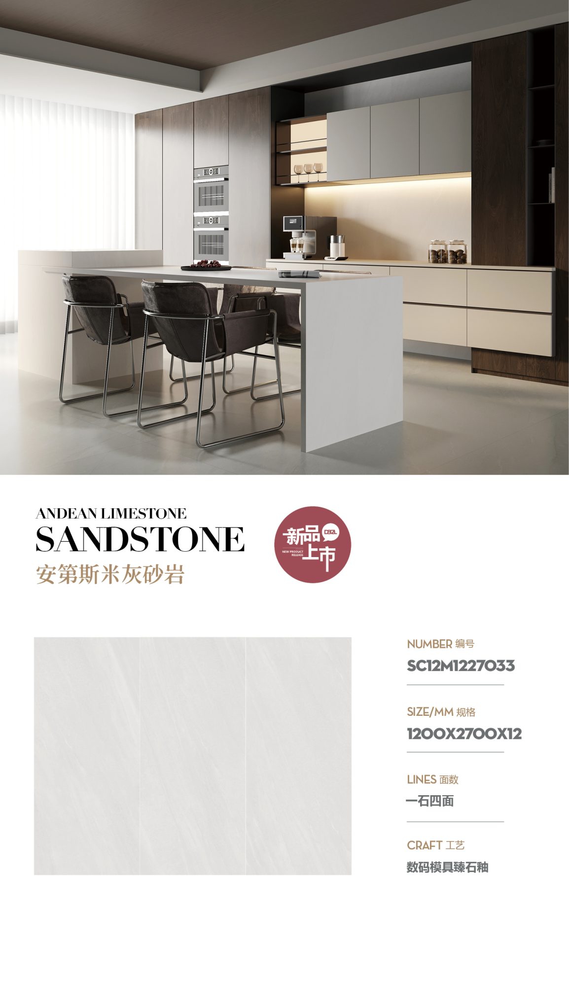 Andean gray sandstone SC12M1227033 image 1