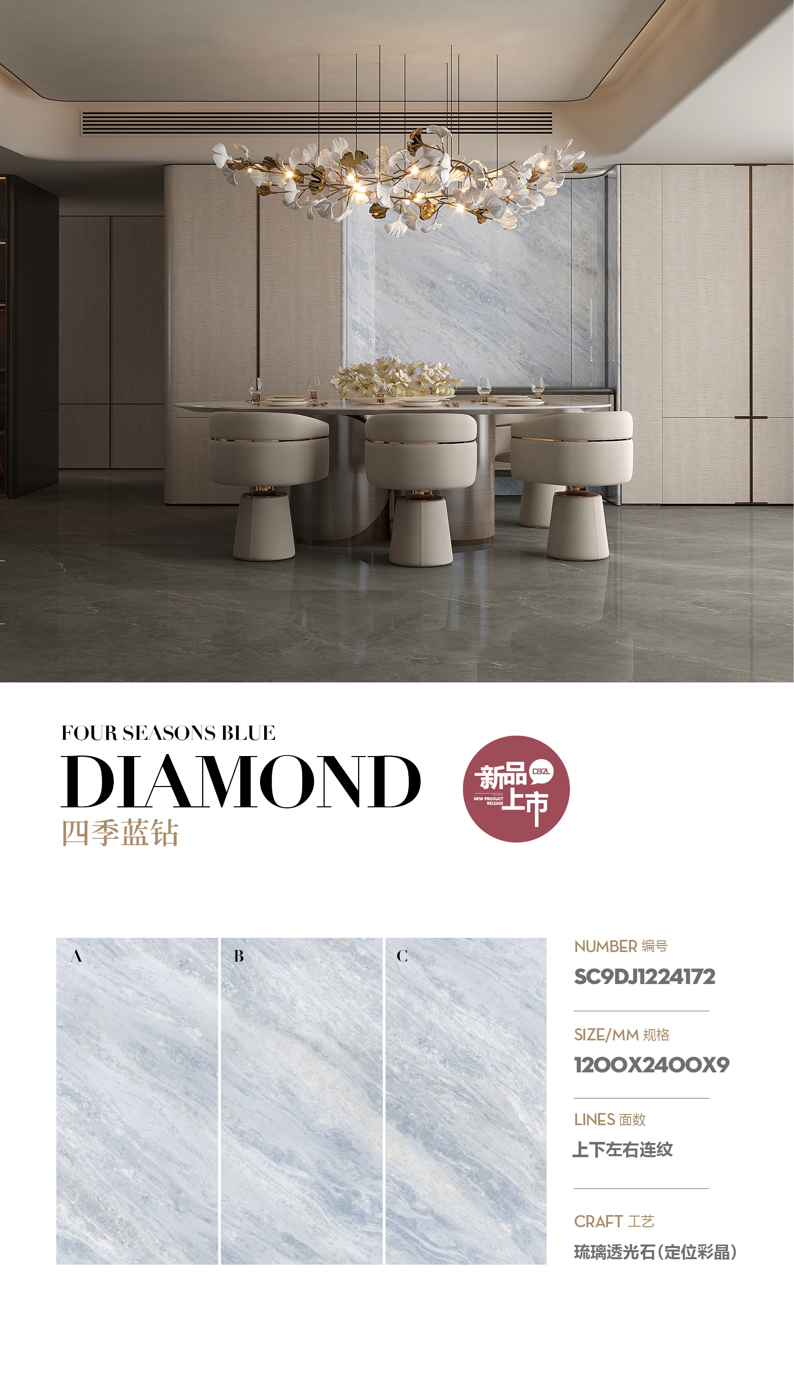four seasons blue diamond SC9DJ1224172 image 1