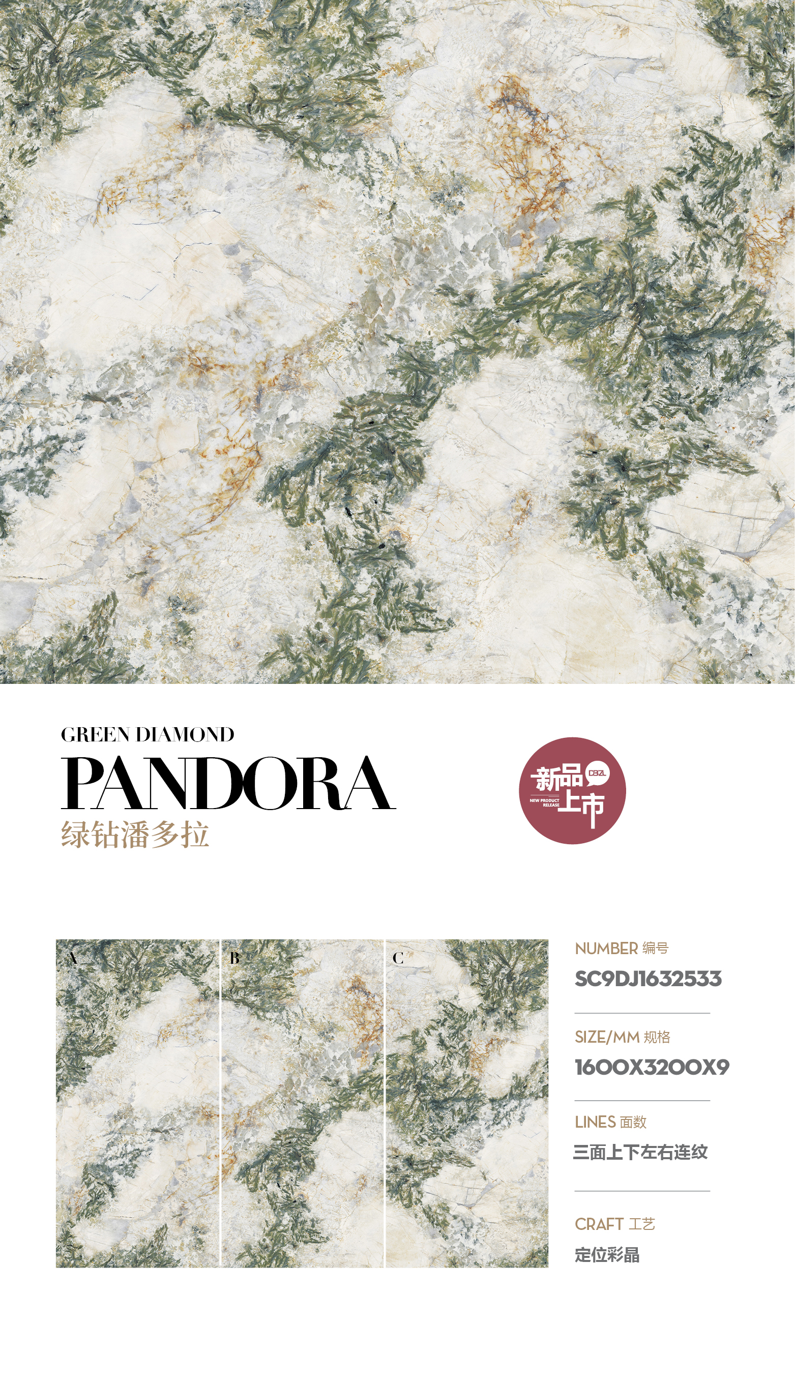 green diamond pandora