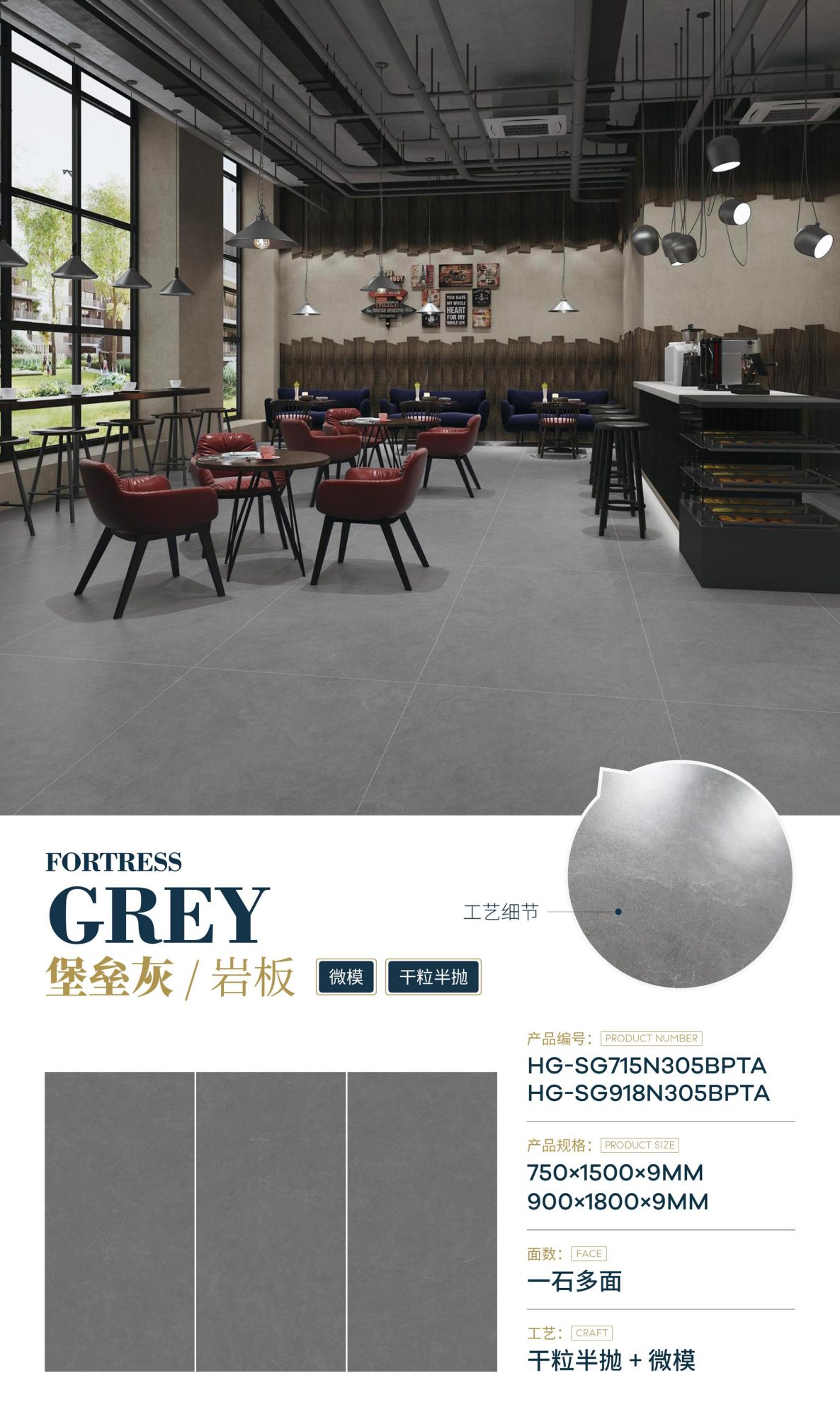 fortress gray SG918N305BPTA image 1
