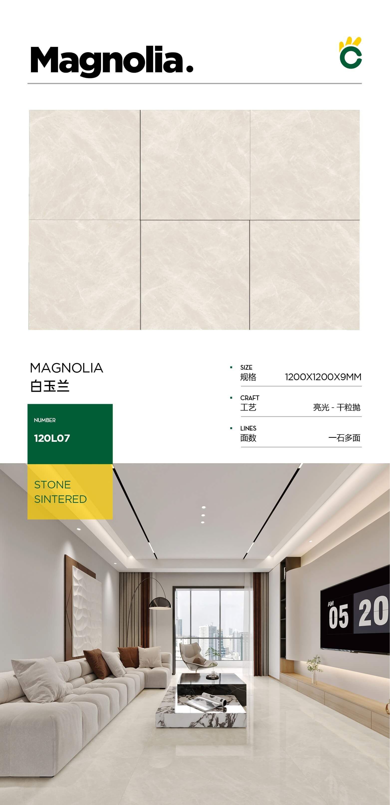 white magnolia