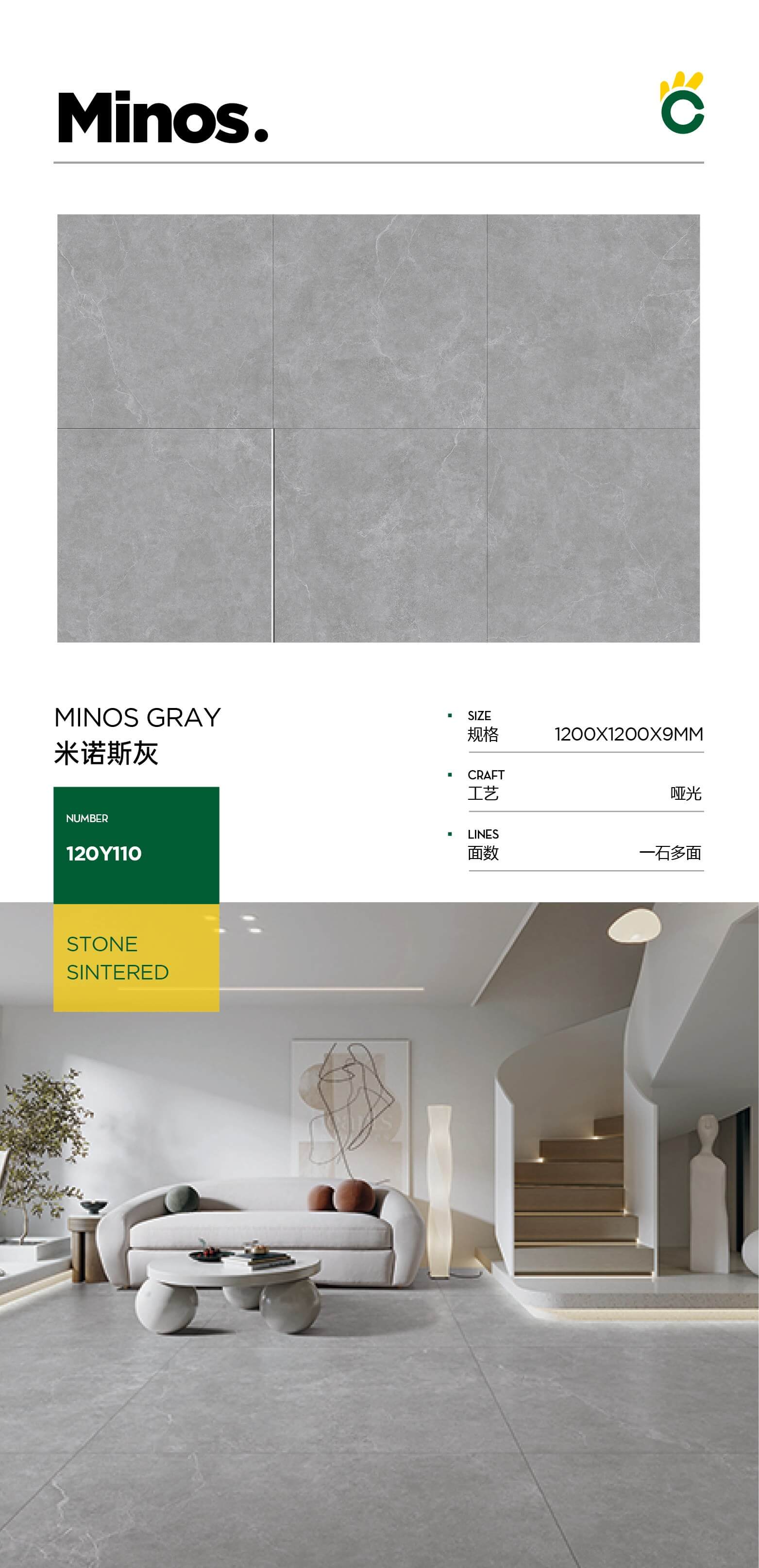 Minoan gray XNY120Y110 image 1