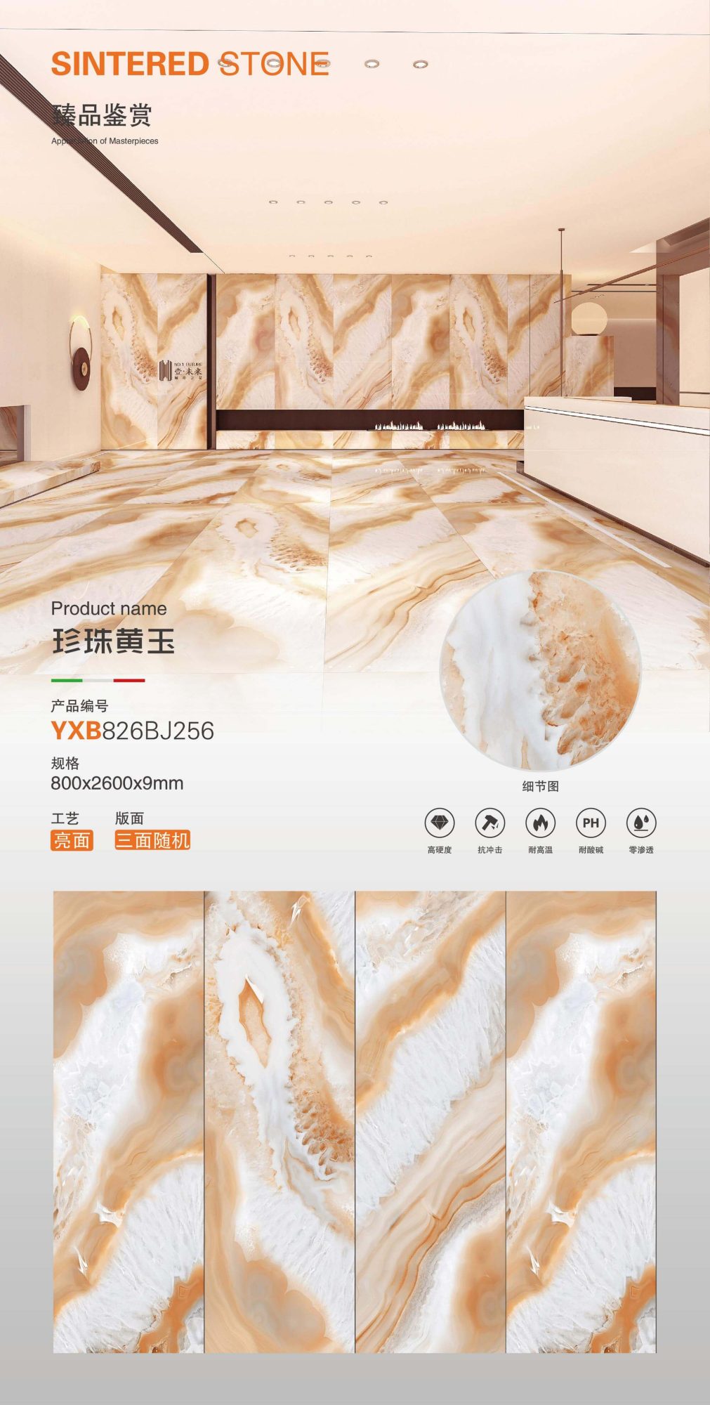 pearl topaz YXB826BJ256 image 1