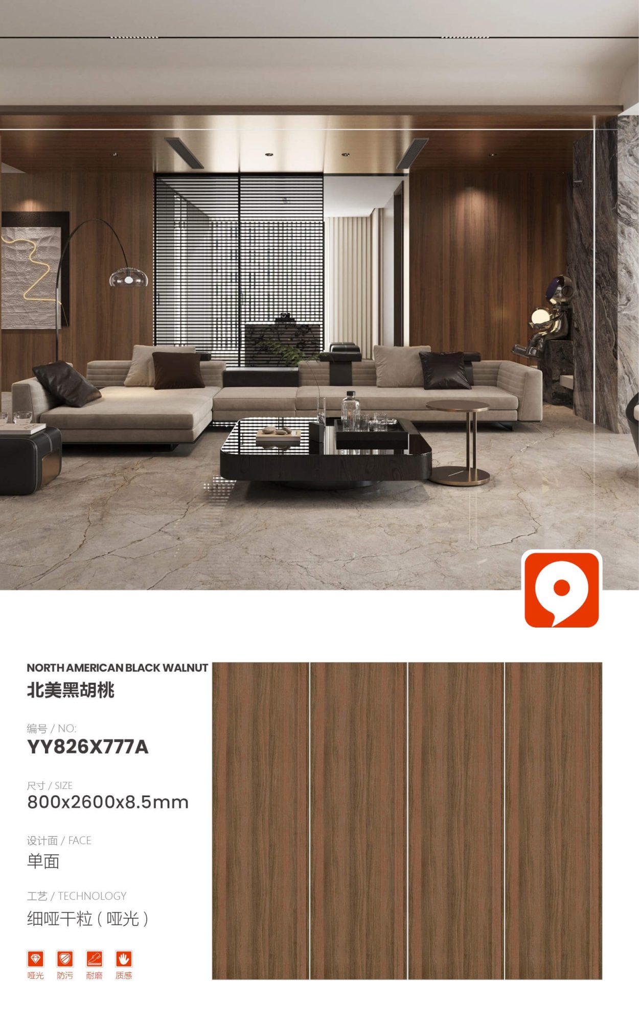 North American black walnut YY826X777A image 1