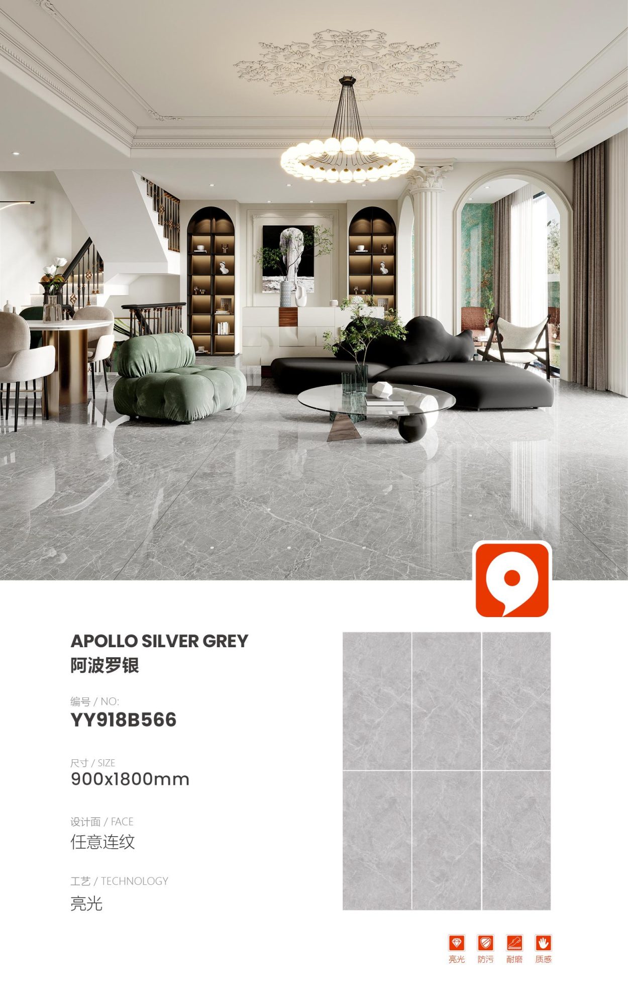 Apollo Argento YY918B566 image 1